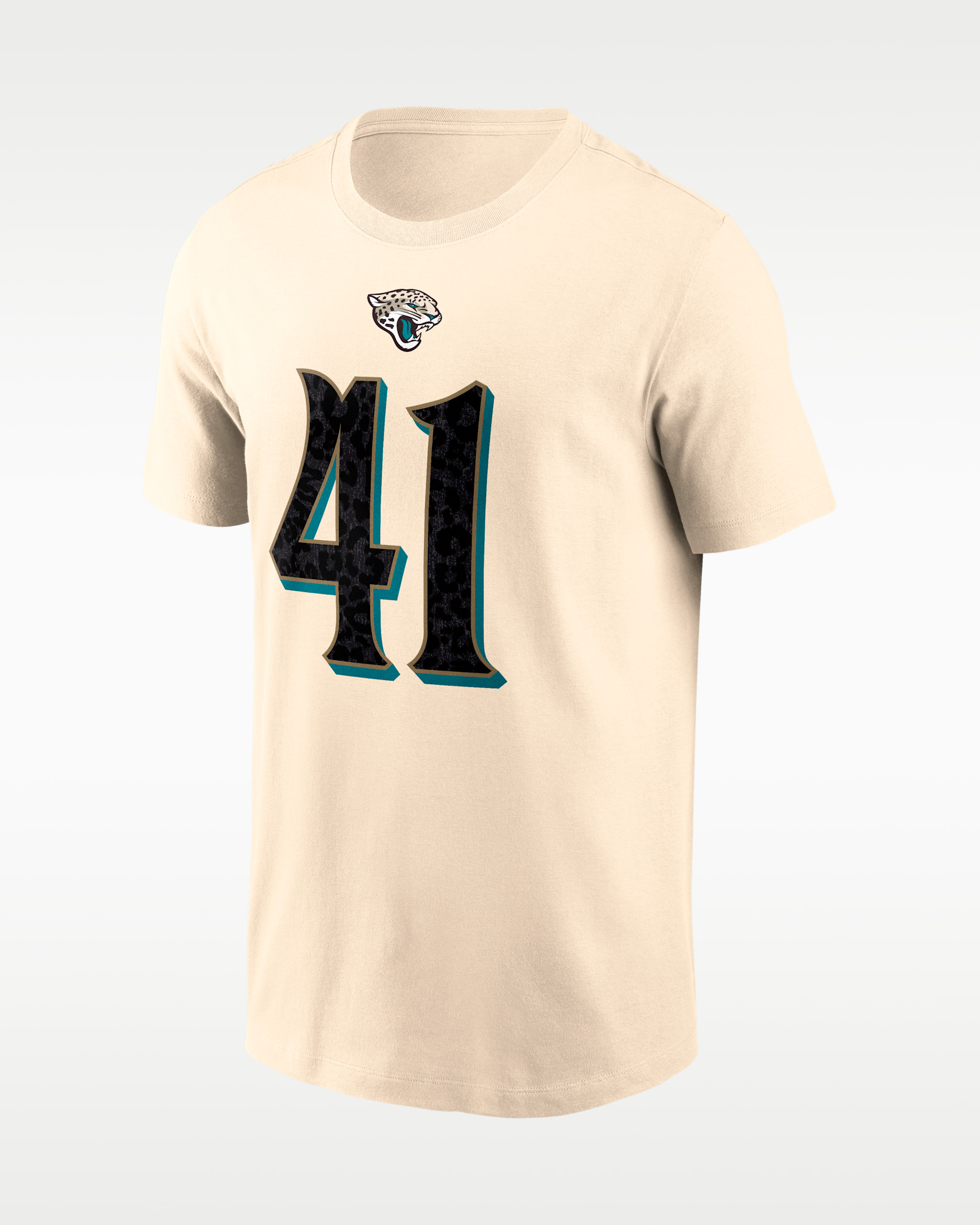 Josh Hines-Allen Jacksonville Jaguars Rivalries Collection Men's Nike NFL T-Shirt - Natural