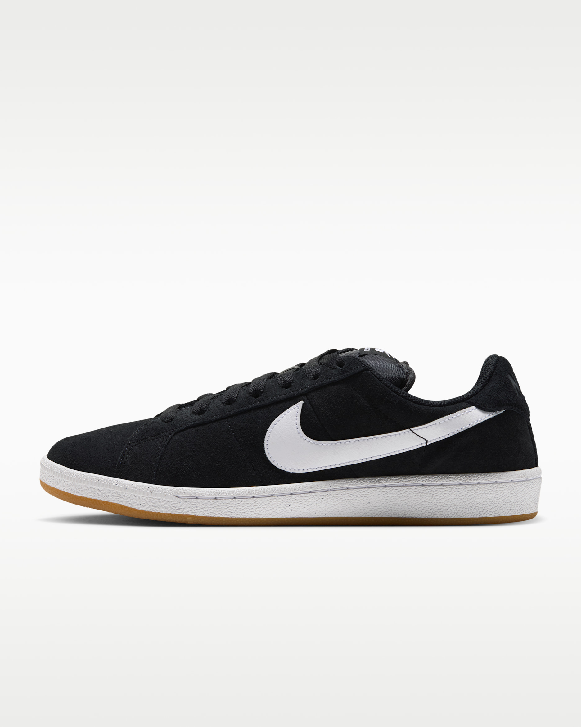 Nike SB Zoom Tennis Classic Skate Shoes - Black/Gum Light Brown/White