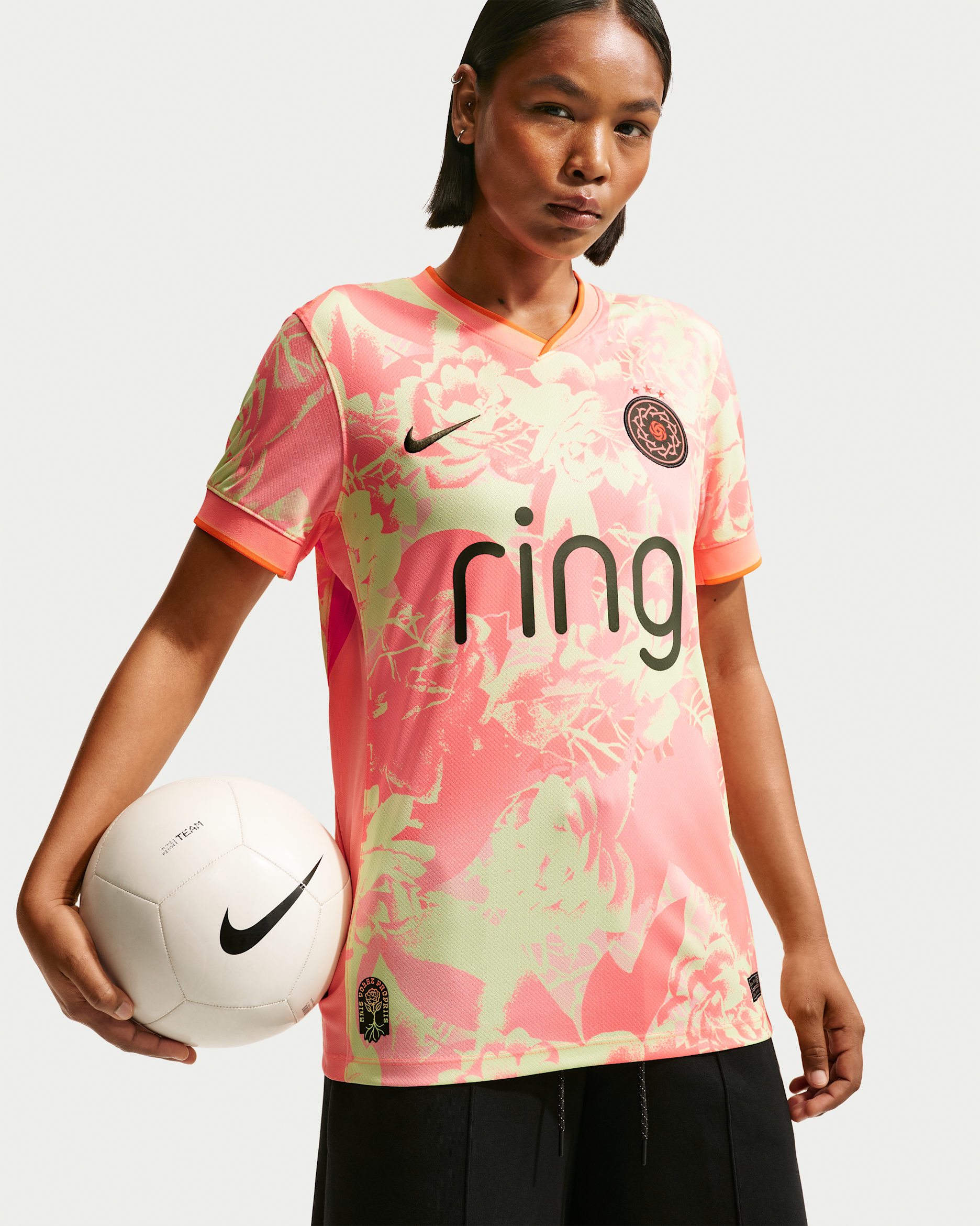 Portland Thorns Stadium Edition Women's Nike Dri-FIT Replica Jersey - Barely Volt