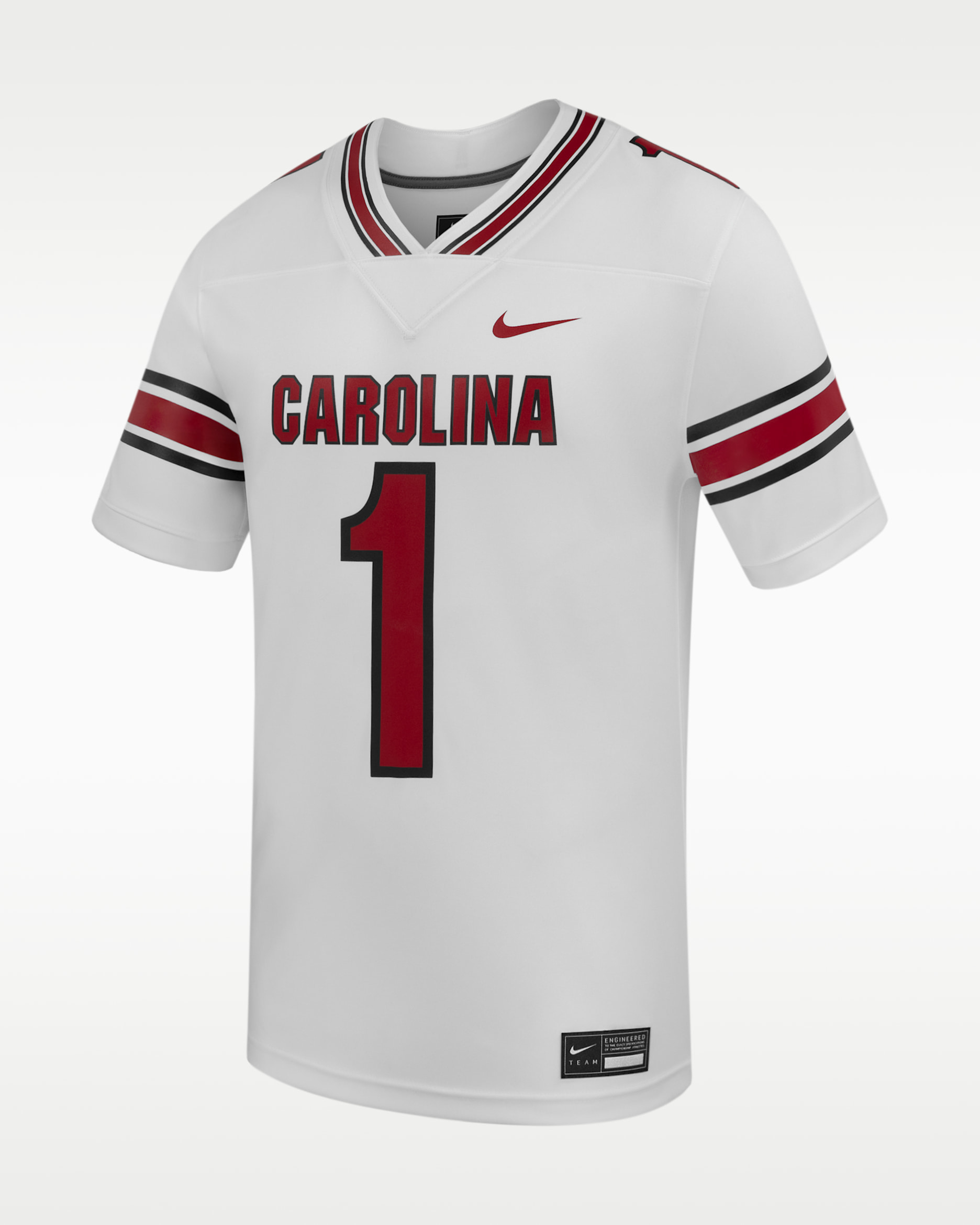 Jersey Replica para hombre Nike College (South Carolina) - Blanco