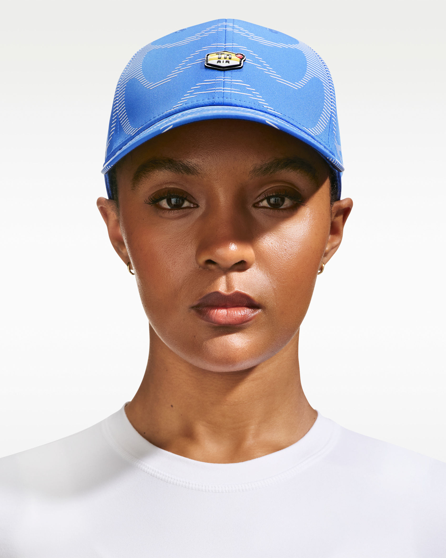 Casquette rigide Nike Club - Blue Crystal/Midnight Navy/Blanc