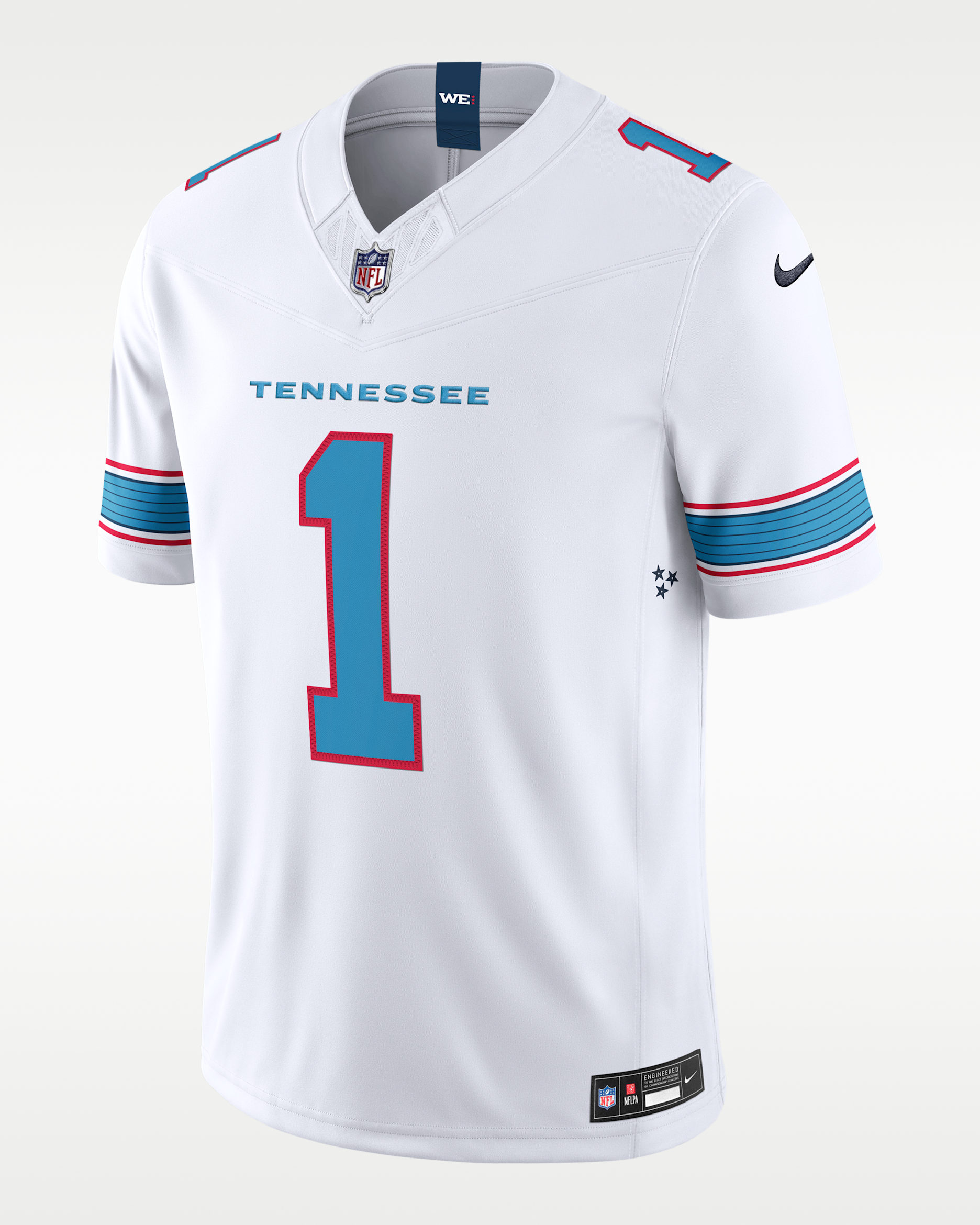 Cameron Ward Tennessee Titans Men's Nike Dri-FIT NFL Limited Jersey - White