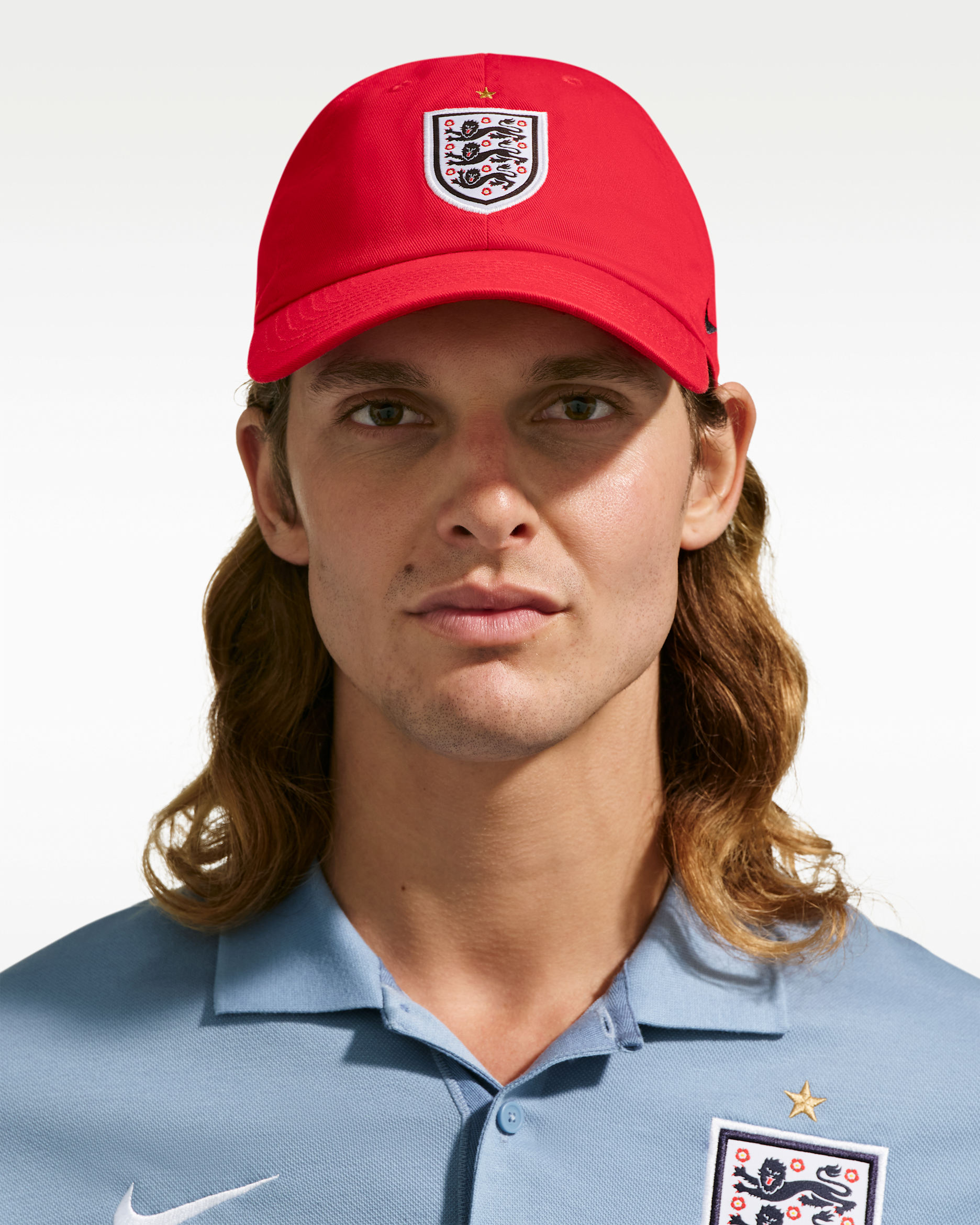 Gorra de futbol Nike de Inglaterra Club - Rojo universitario
