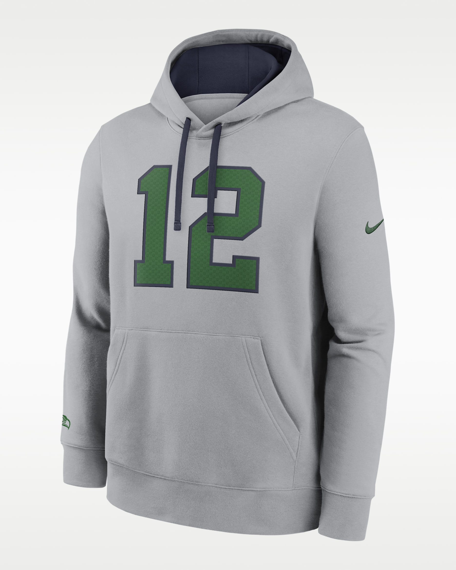 Seattle Seahawks Rivalries Collection Club Men's Nike NFL Pullover Hoodie - Grey