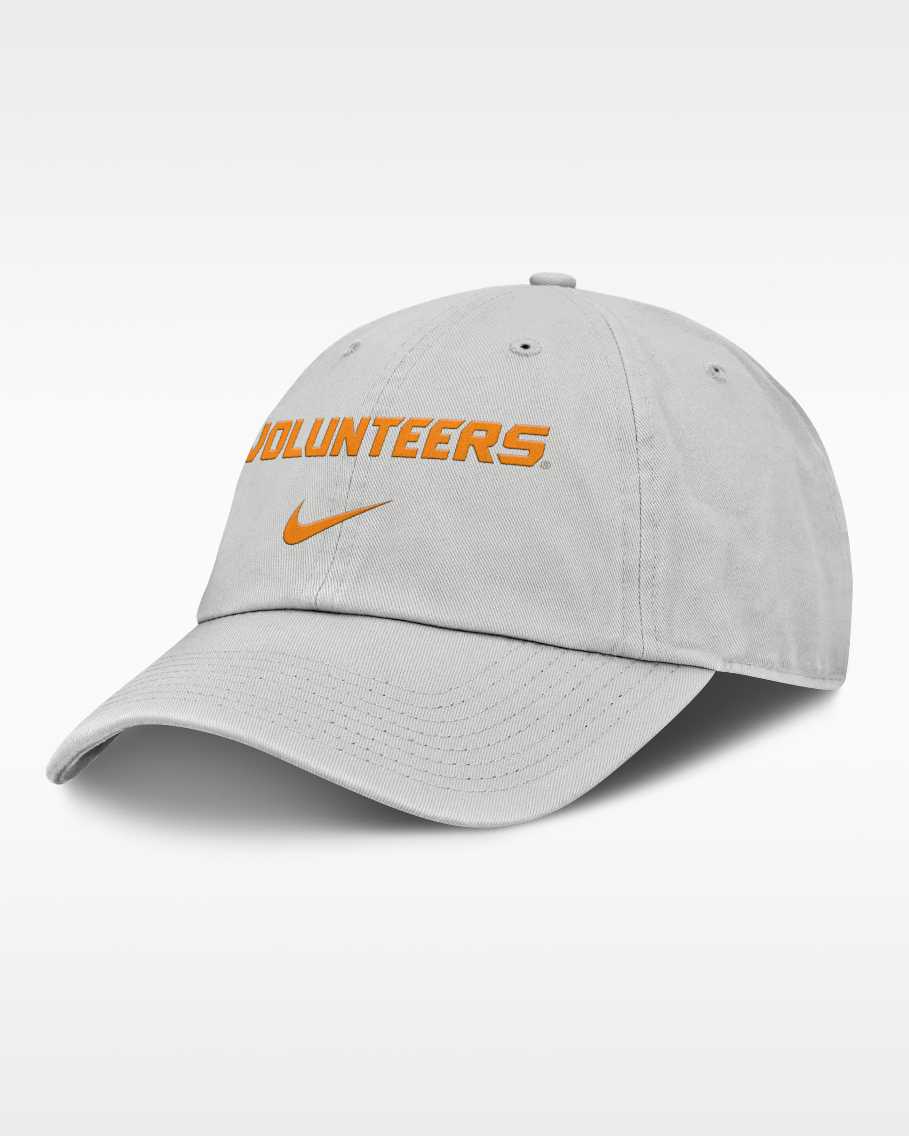 Gorra universitaria Nike ajustable para hombre Tennessee Off-Field Club Gameday - Gris