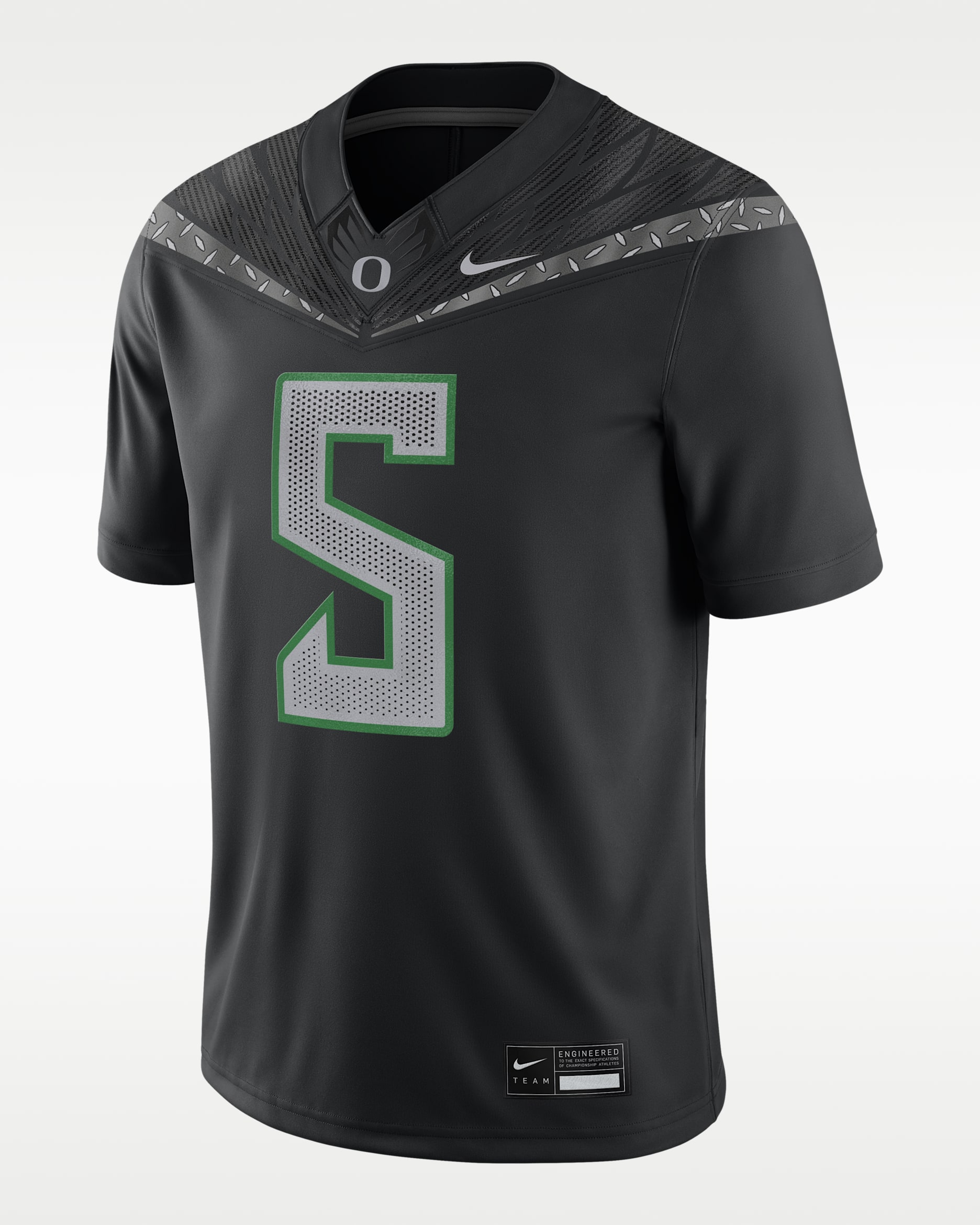 Jersey universitario Nike Dri-FIT NIL Game de Dante Moore de Oregon para hombre - Negro