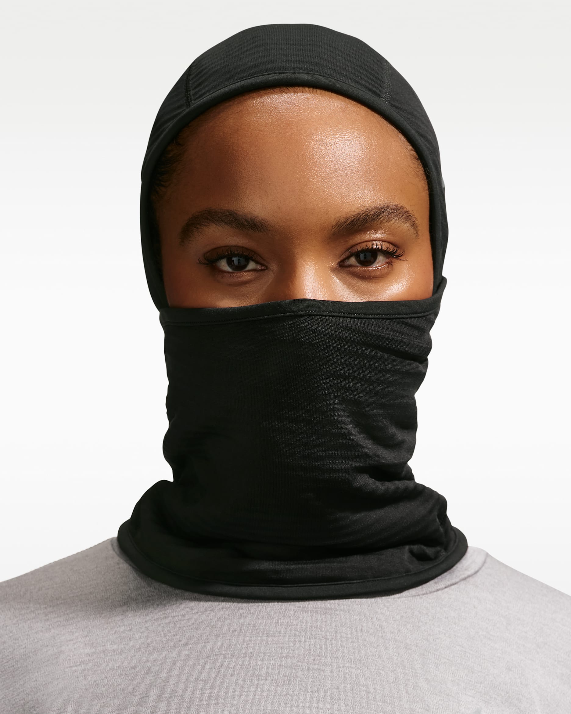 Cappuccio da running Nike Therma-FIT Sphere 5.0 - Nero/Argento