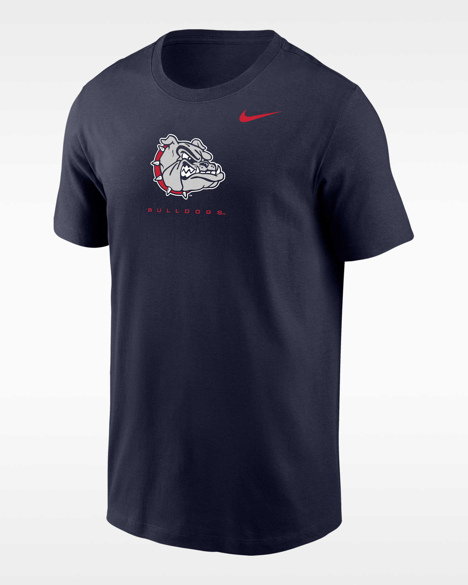 Playera universitaria Nike Dri-FIT para hombre Gonzaga Half-Court Basketball - Gris
