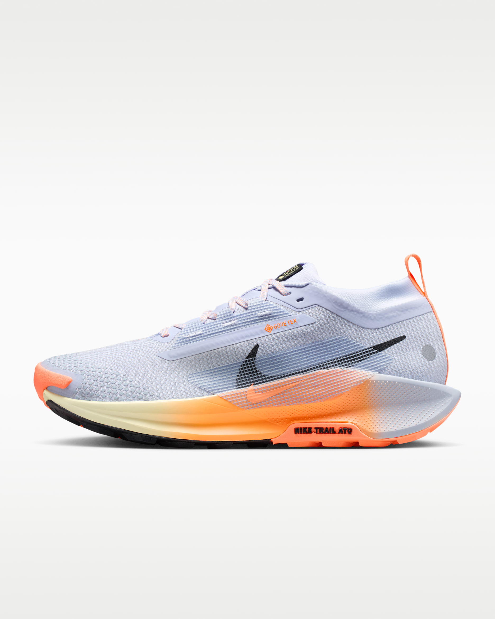 Nike Pegasus Trail 5 GORE-TEX Men's Waterproof Trail Running Shoes - Ghost/Malt/Orange Pulse/Black