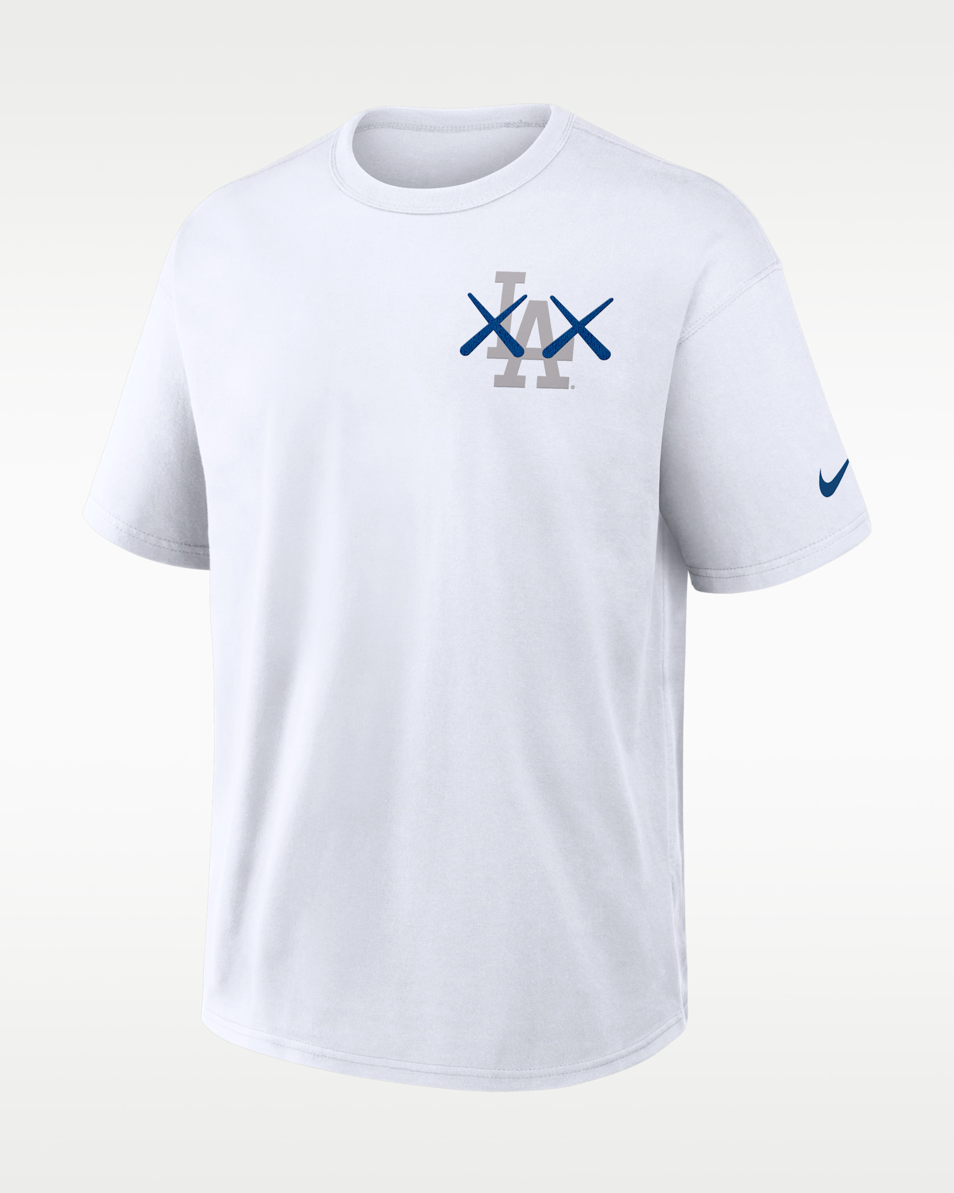 Los Angeles Dodgers Elevated Max90 Men's Nike x KAWS MLB T-Shirt - White
