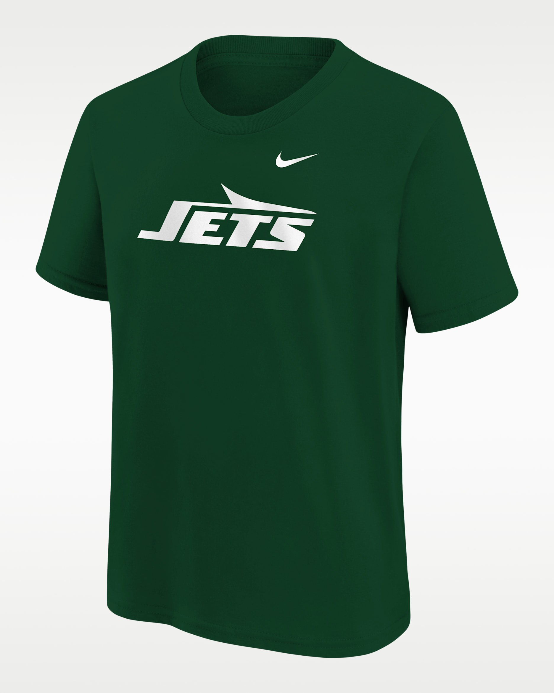 Playera Nike de la NFL para niños talla grande New York Jets Logo - Verde