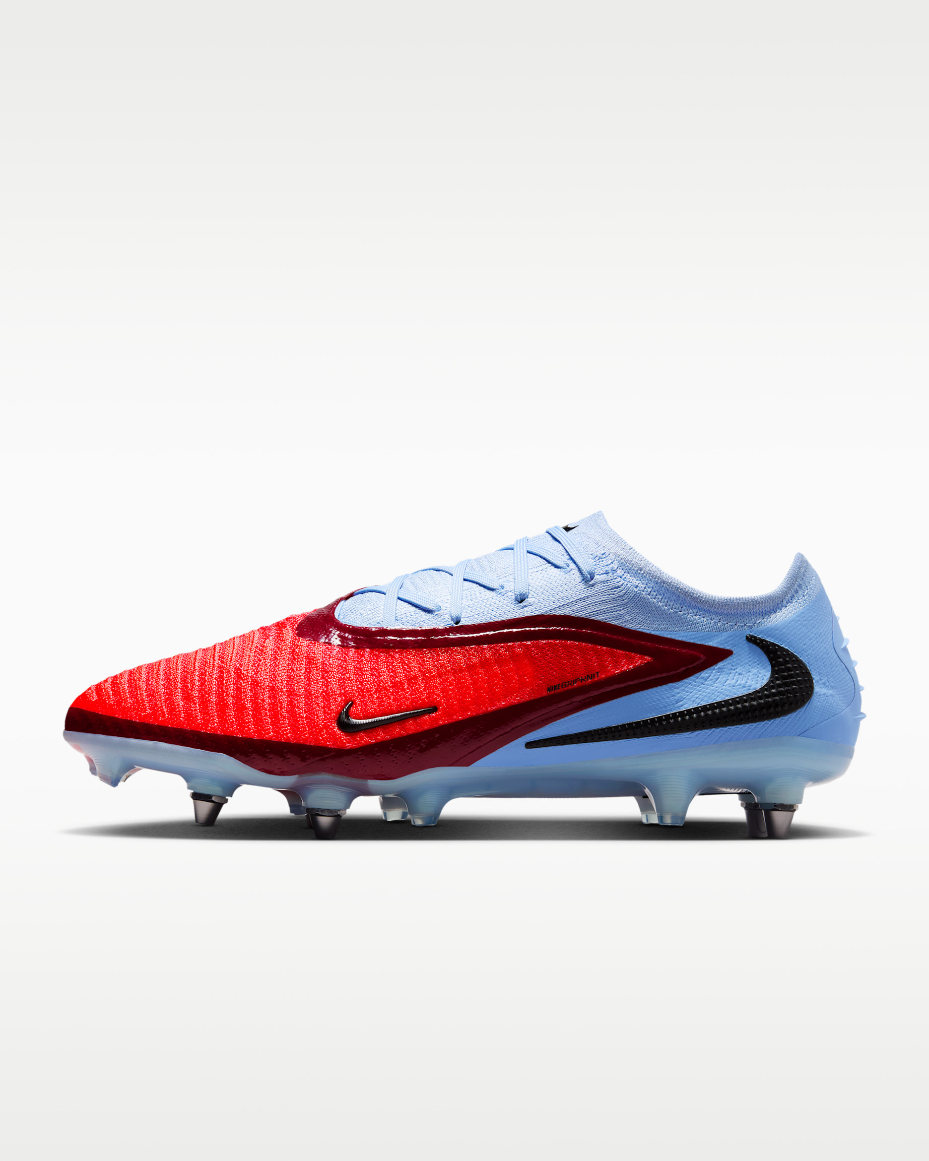 Scarpa da calcio per terreni morbidi Nike Phantom 6 Low Elite - Royal Tint/Bright Crimson