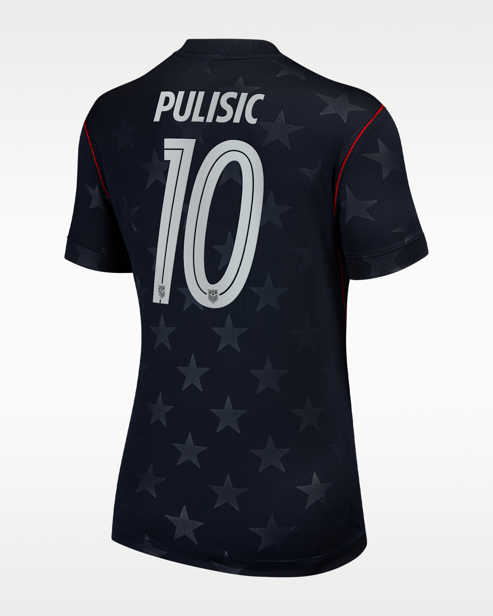 Christian Pulisic USMNT 2026 Stadium Away Women's Nike Dri-FIT Soccer Jersey - Blue