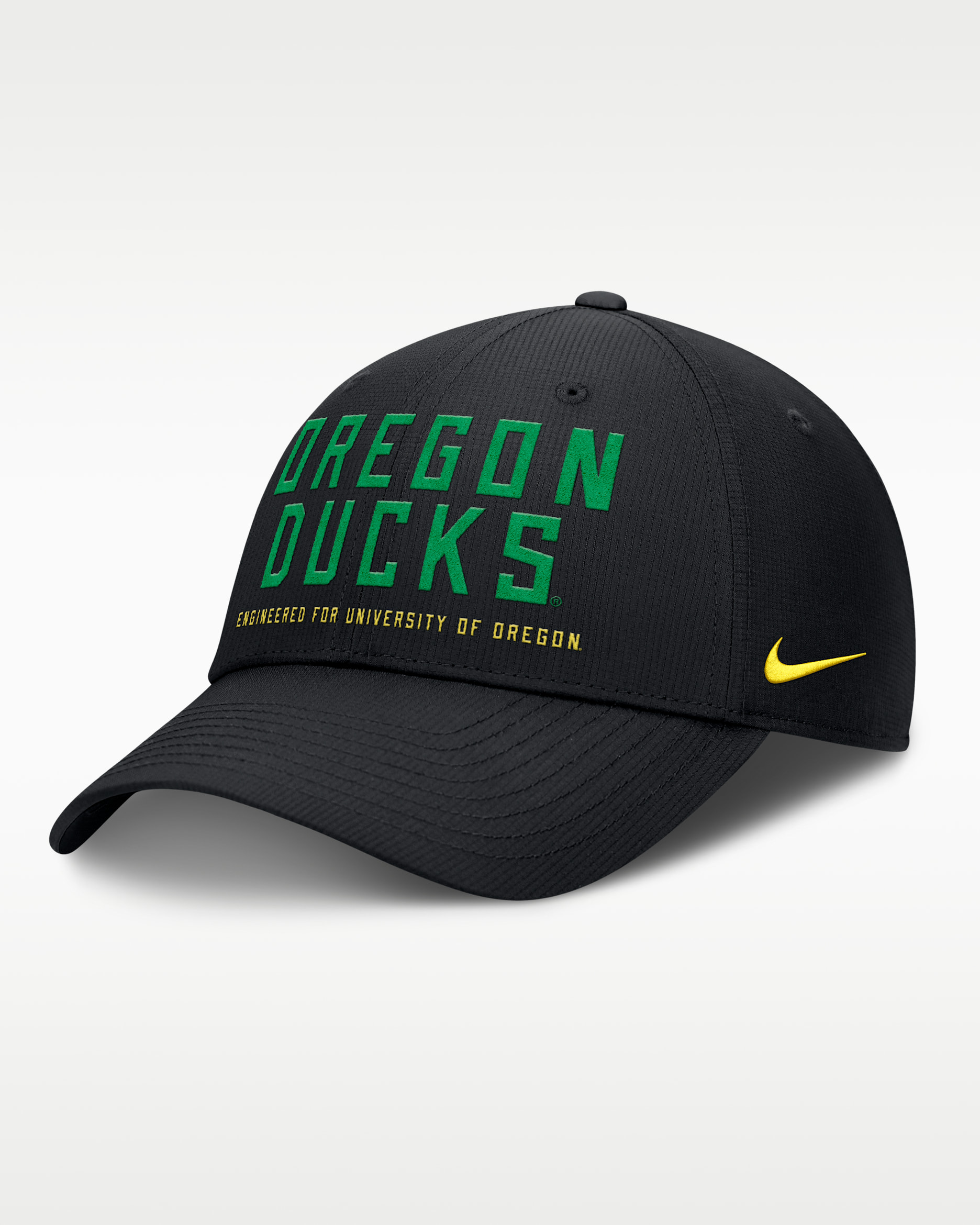 Oregon On-Field Club Gameday Men's Nike Dri-FIT College Adjustable Hat - Black