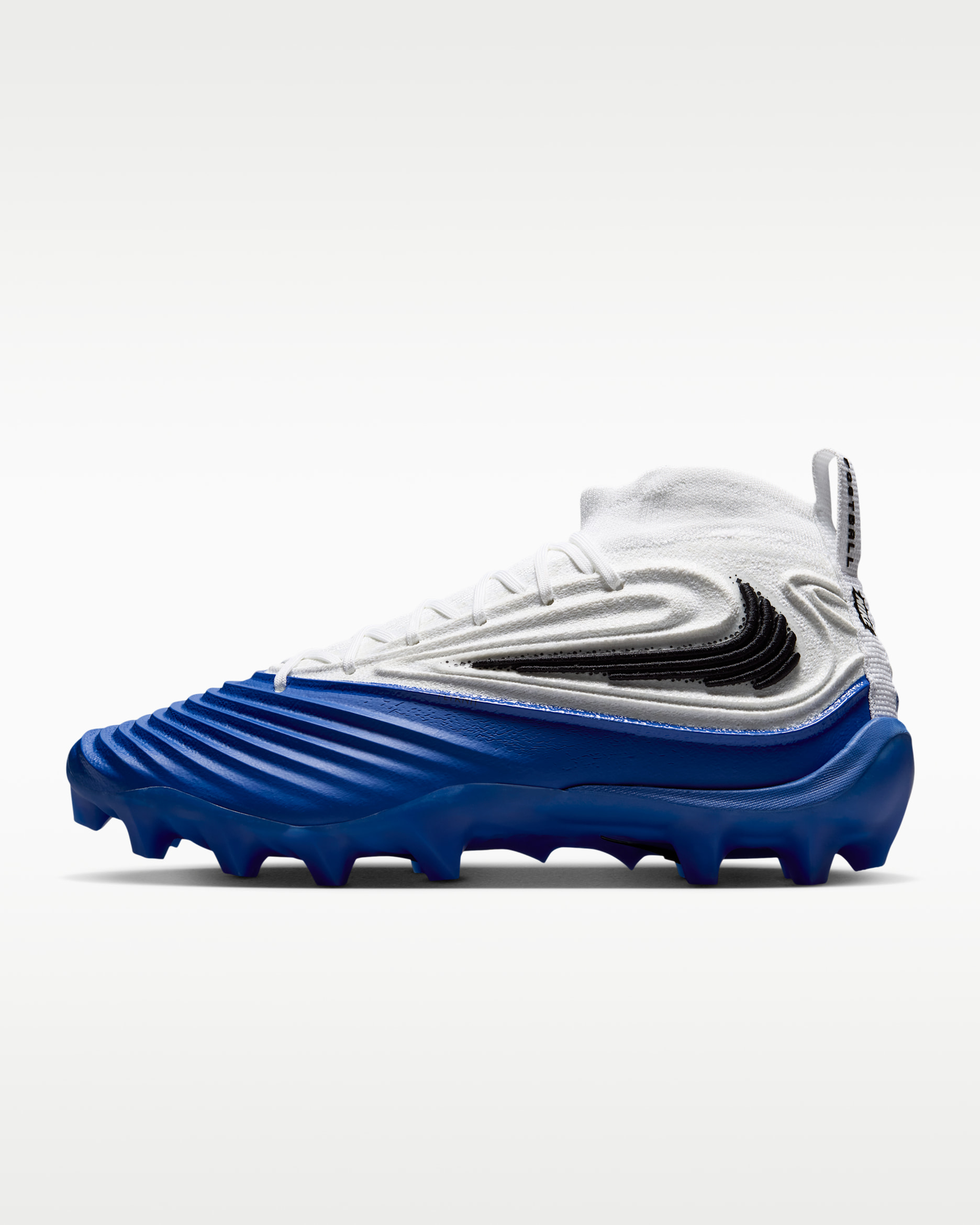 Nike Alpha Menace 5 Elite Men's Football Cleats - White/Hyper Royal/Black