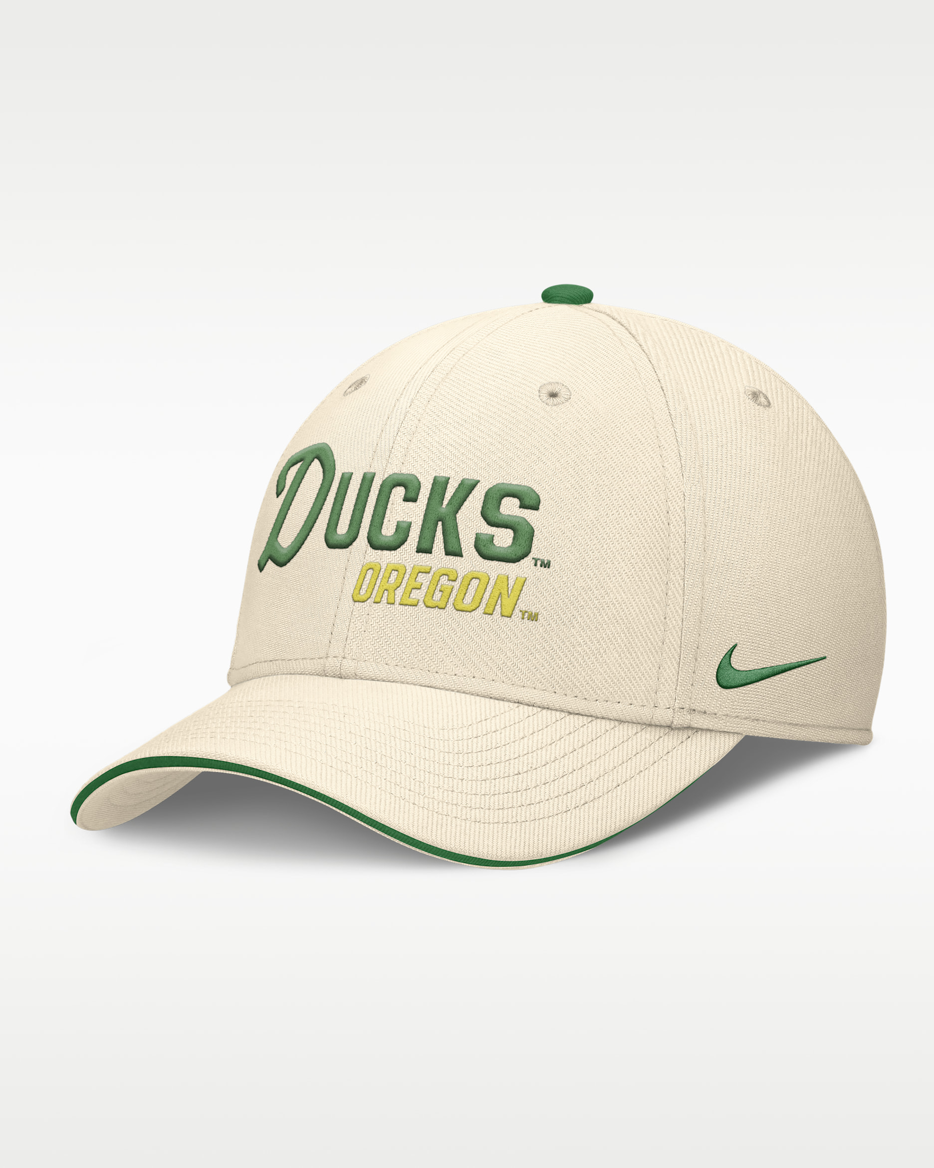 Oregon Primetime Men's Nike Dri-FIT College Hat - Natural