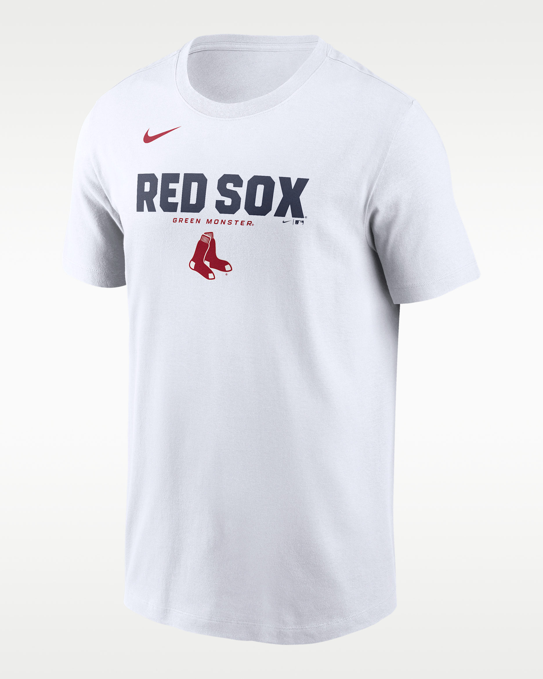 Boston Red Sox Bold Team Name Men's Nike MLB T-Shirt - White