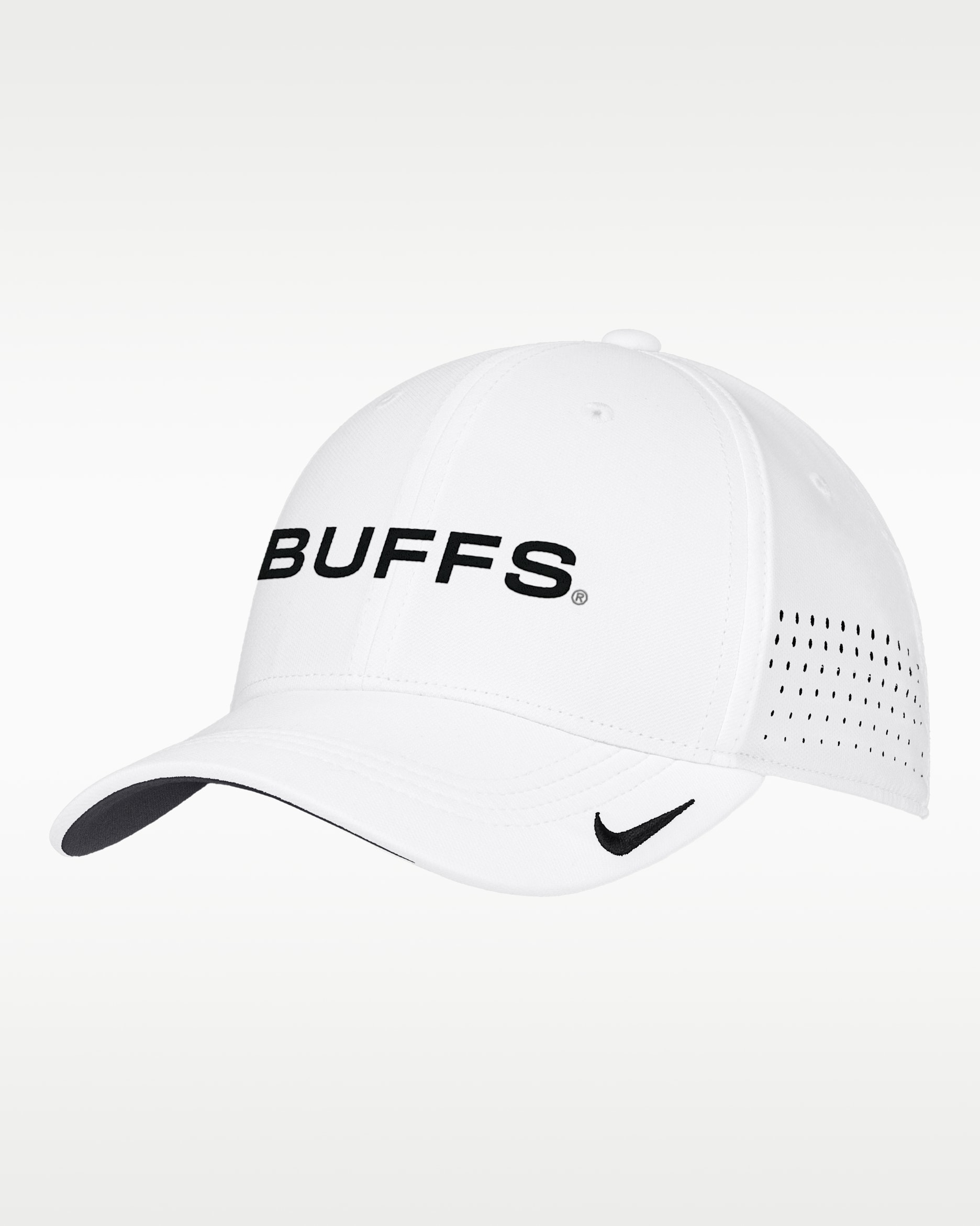 Gorra Dri-FIT ADV para hombre Nike College Club (Colorado Buffaloes) - Blanco