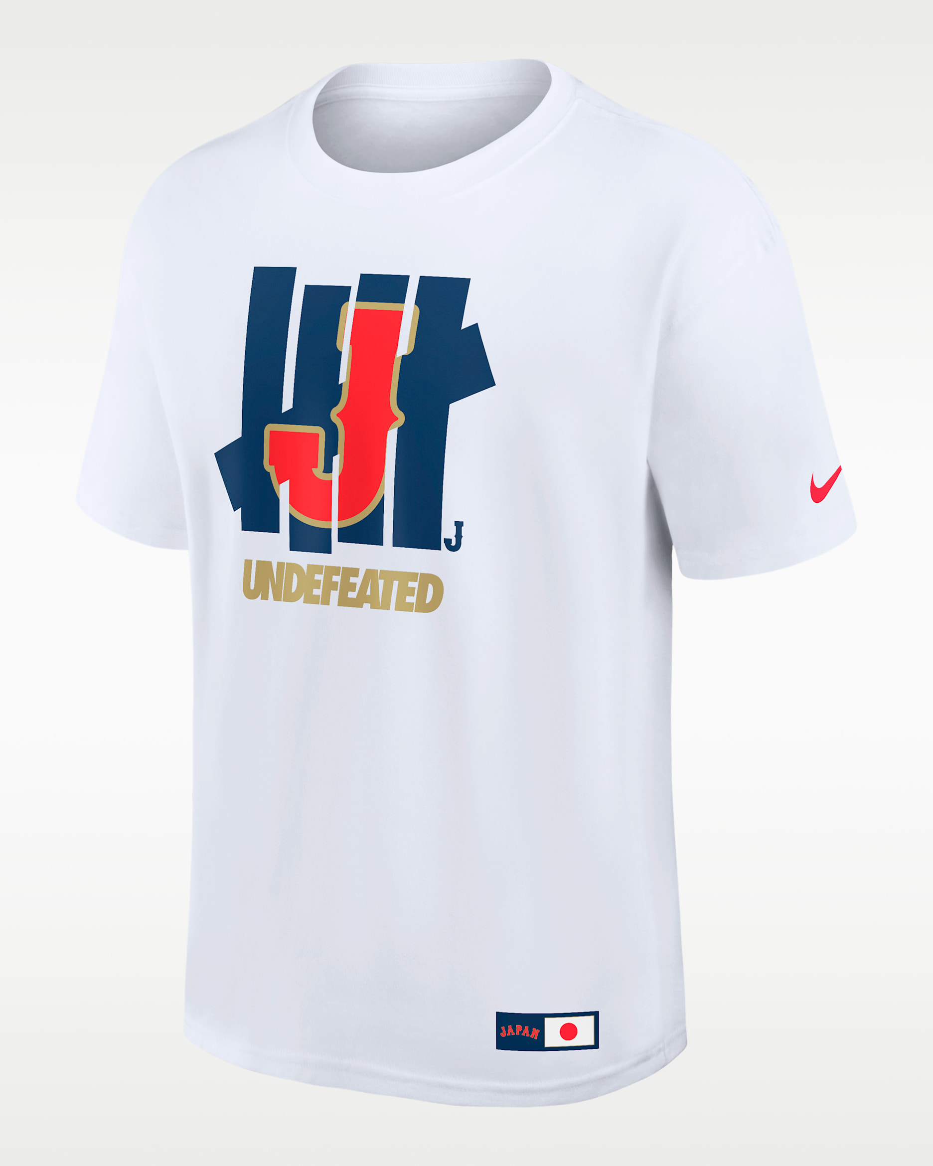 Japan National Baseball Team 2026 World Baseball Classic Complex Undefeated Nike T-Shirt - White