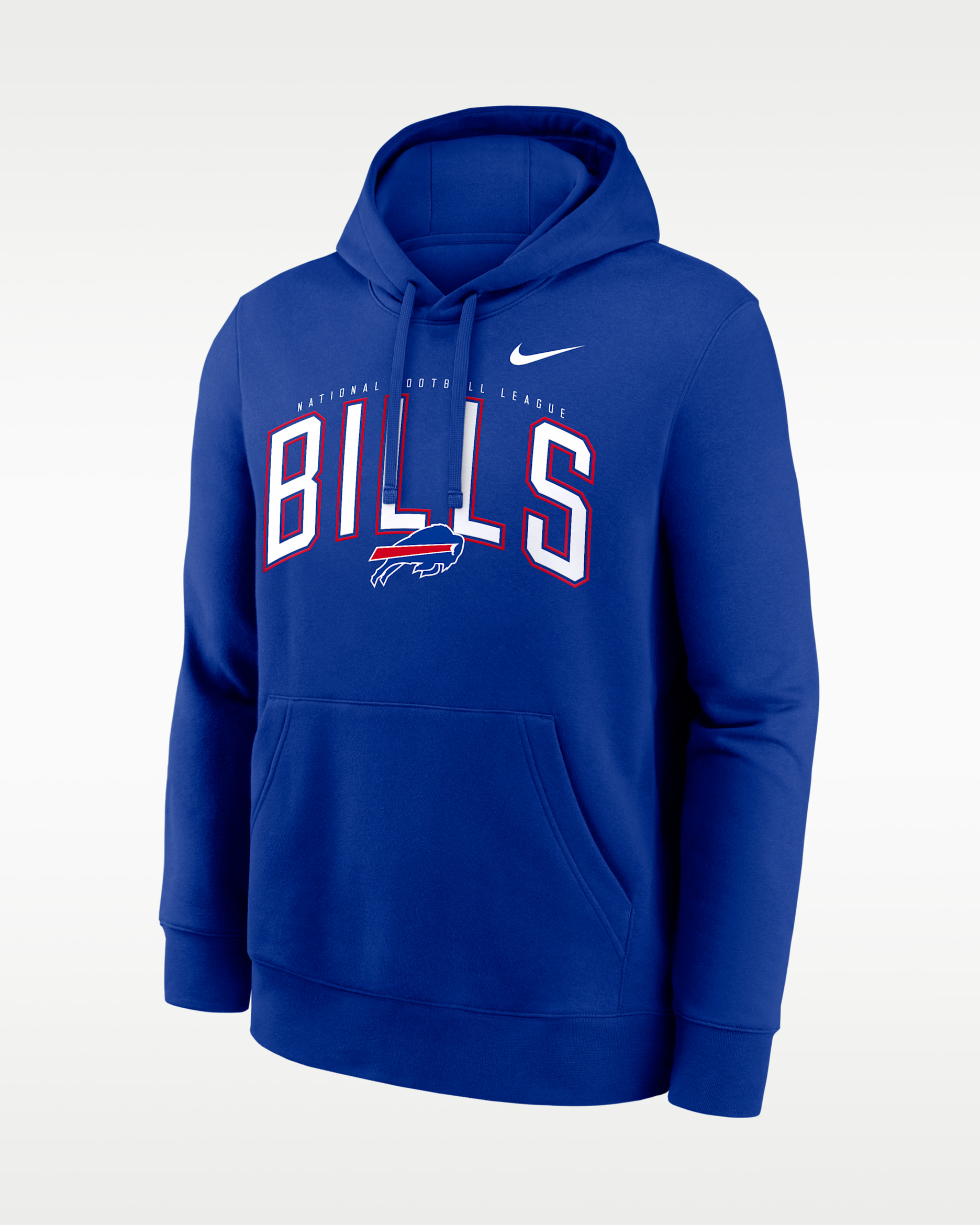 Buffalo Bills Club Men's Nike NFL Pullover Hoodie - Royal