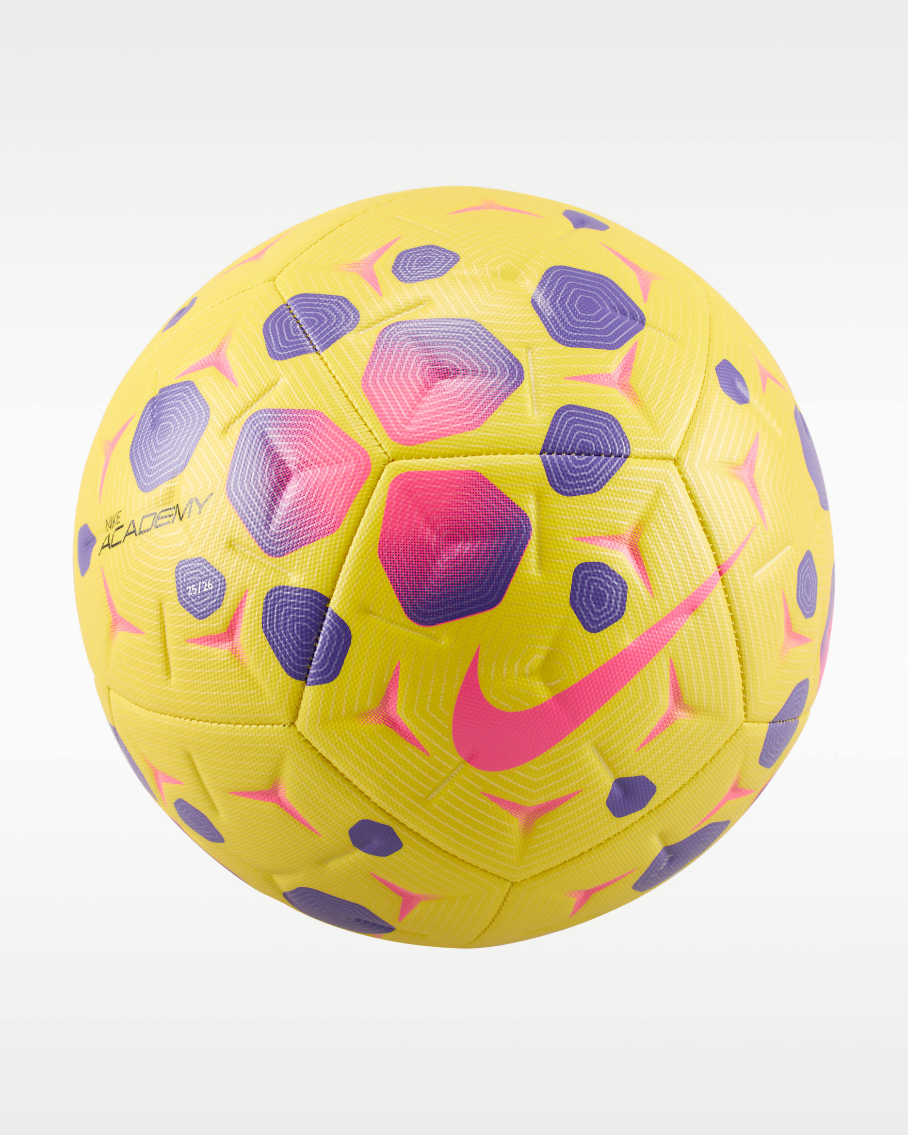Nike Academy Football - Yellow/Purple/Hyper Pink