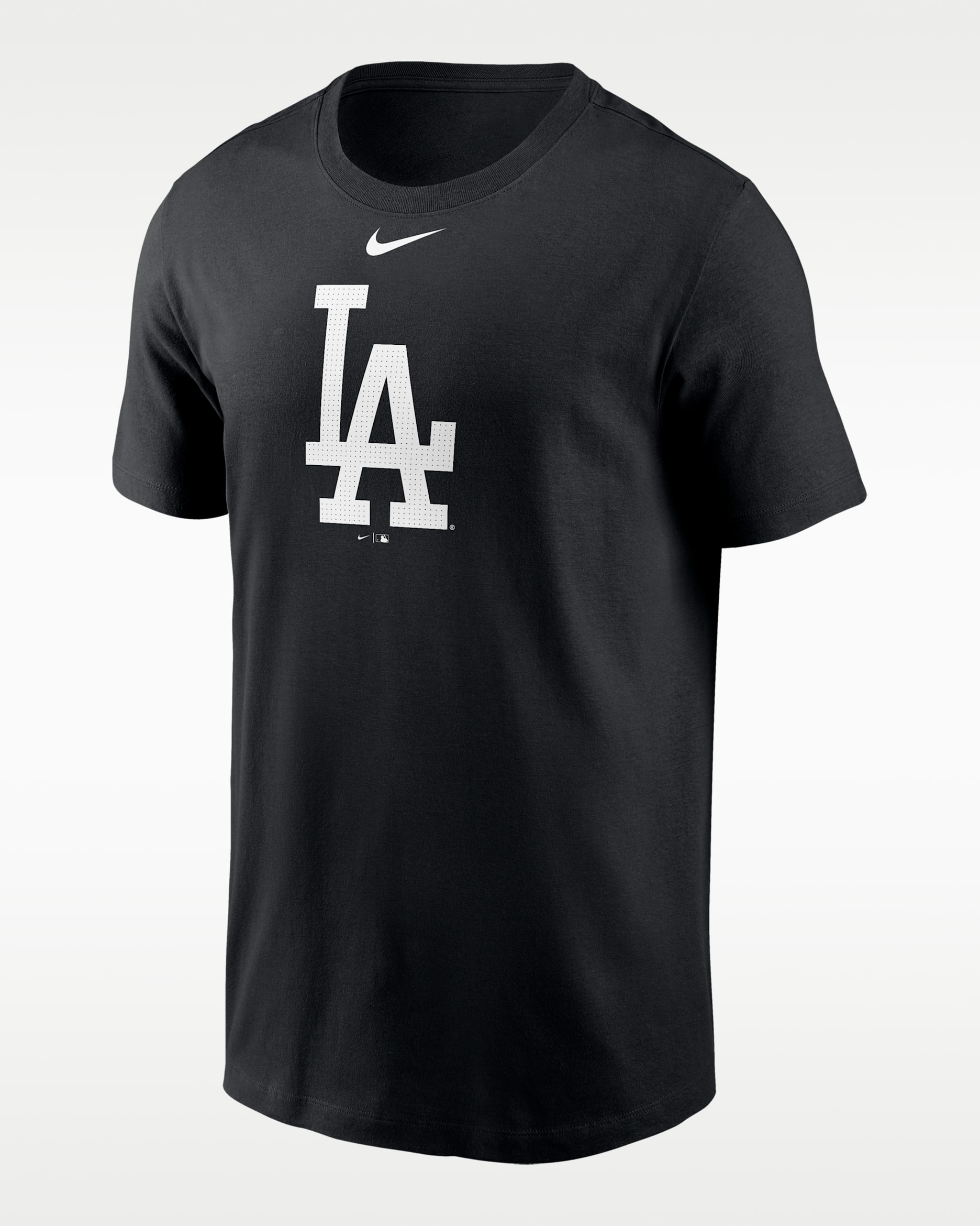 Los Angeles Dodgers Fuse Large Logo Men's Nike MLB T-Shirt - Black