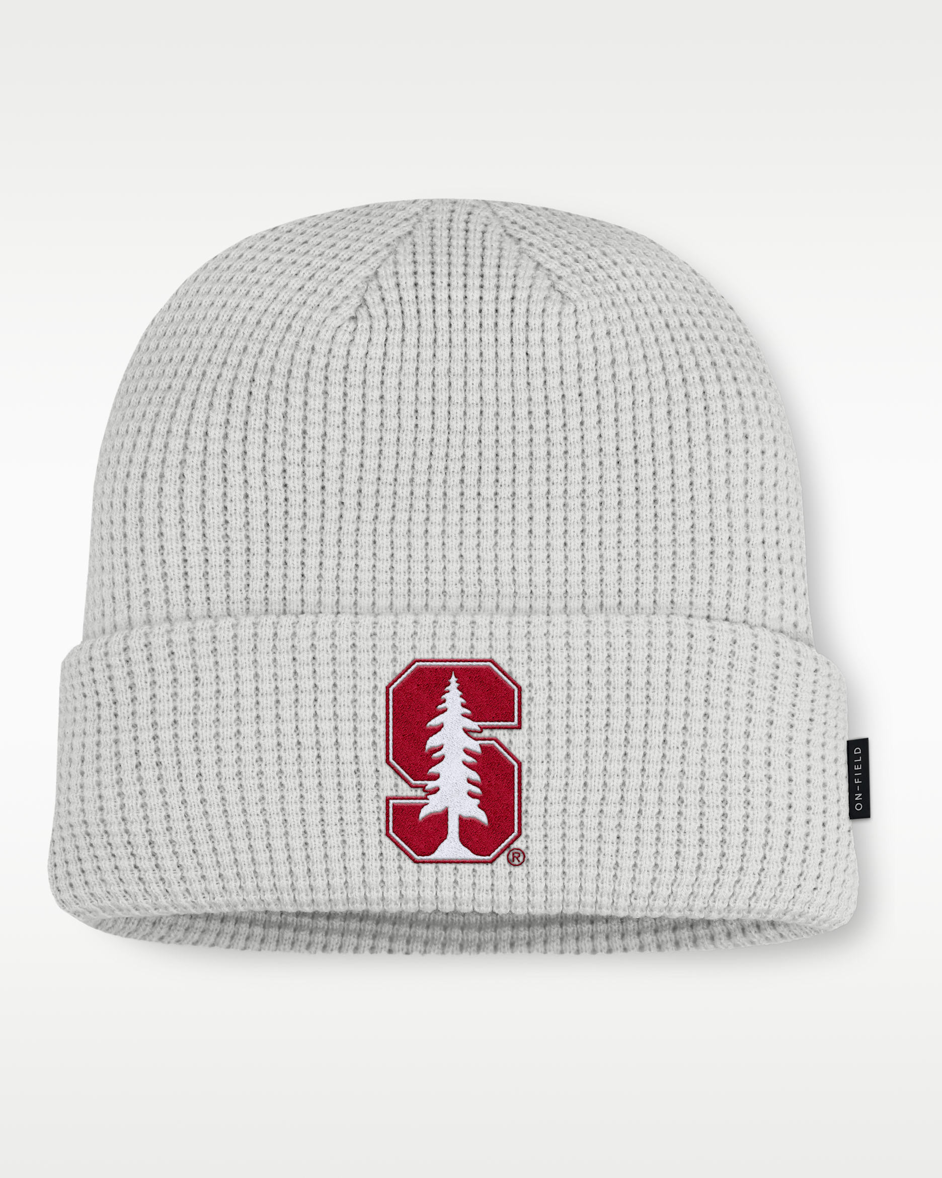 Stanford Utility Off-Field Men's Nike College Cuffed Beanie - Grey