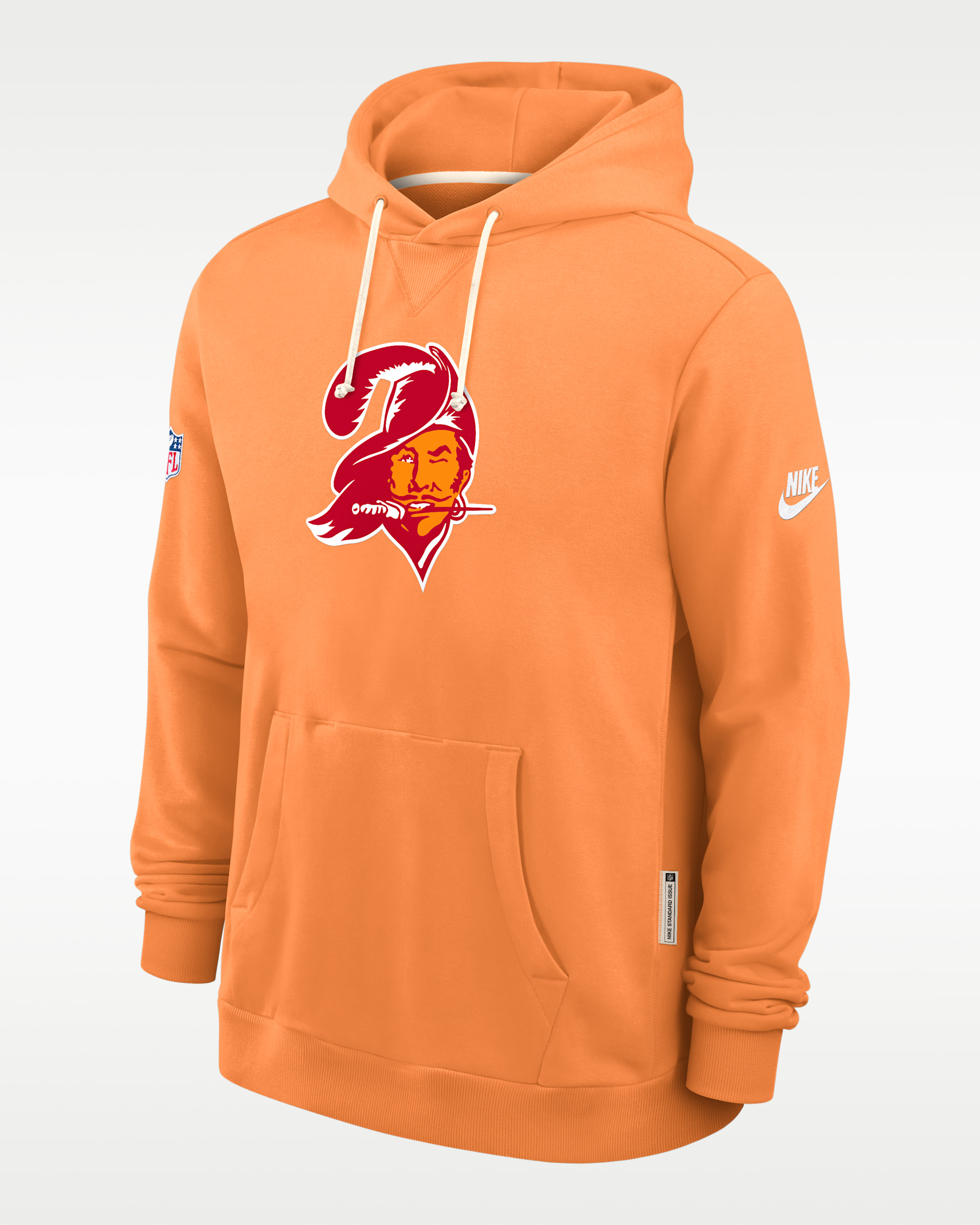 Tampa Bay Buccaneers Alt Offensive Set Play Sideline Men's Nike Dri-FIT NFL Pullover Hoodie - Orange