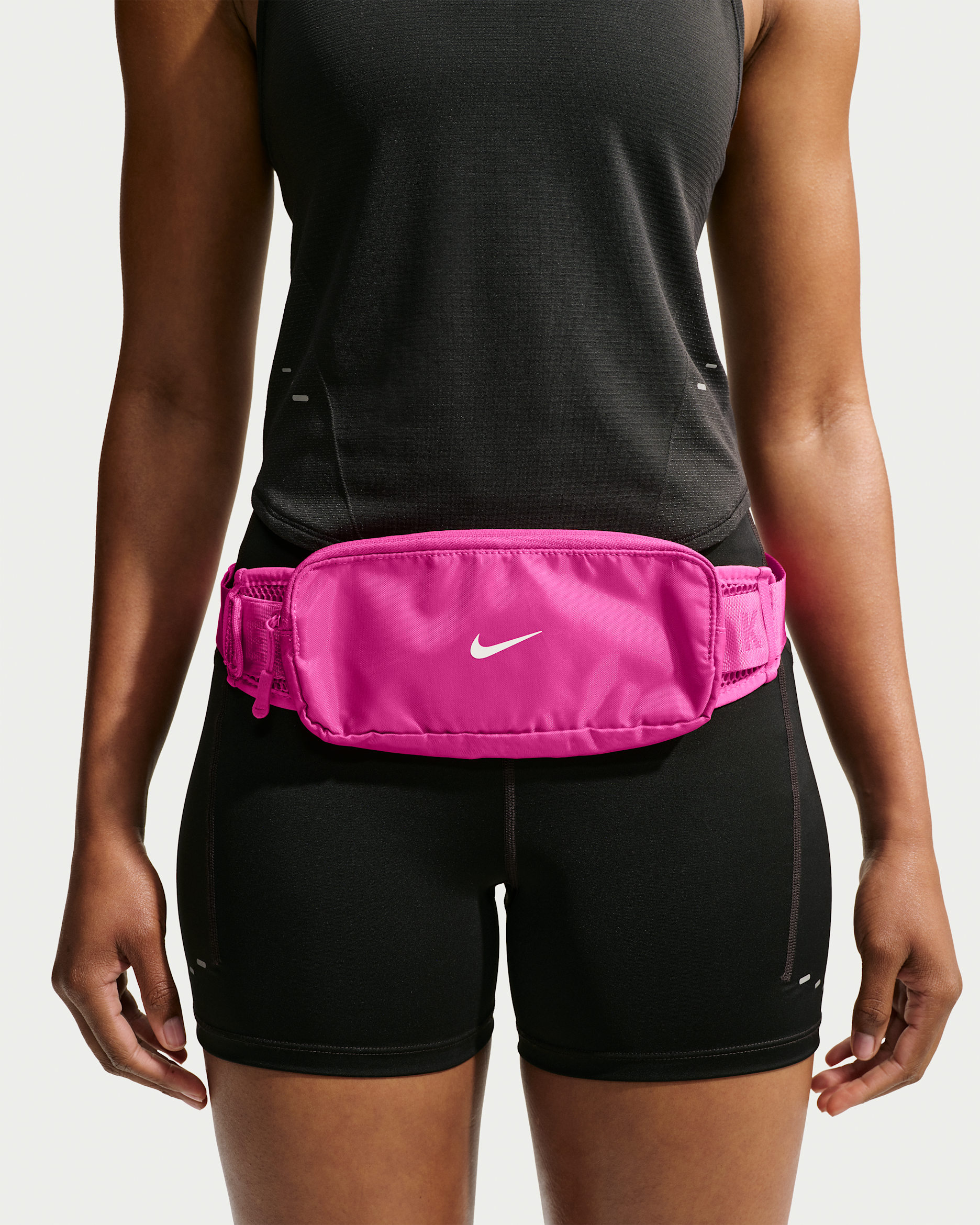 Cangurera de correr Nike Tempo - Rosa vivo/Rosa vivo/Blanco