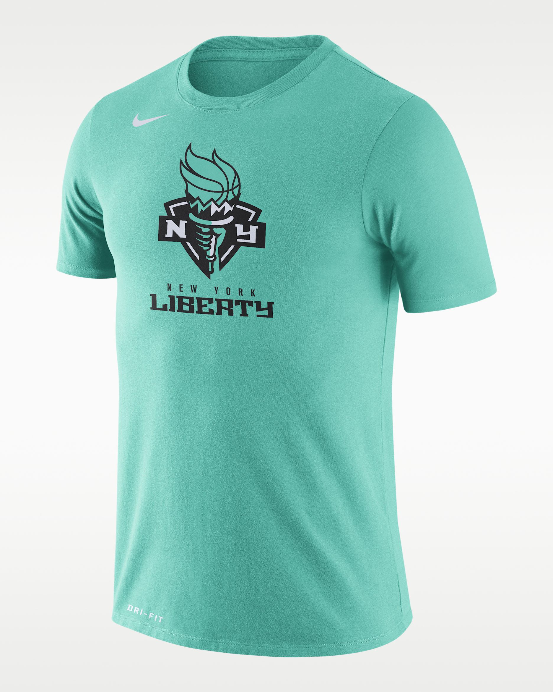Playera Nike Dri-FIT WNBA New York Liberty Logo - Menta