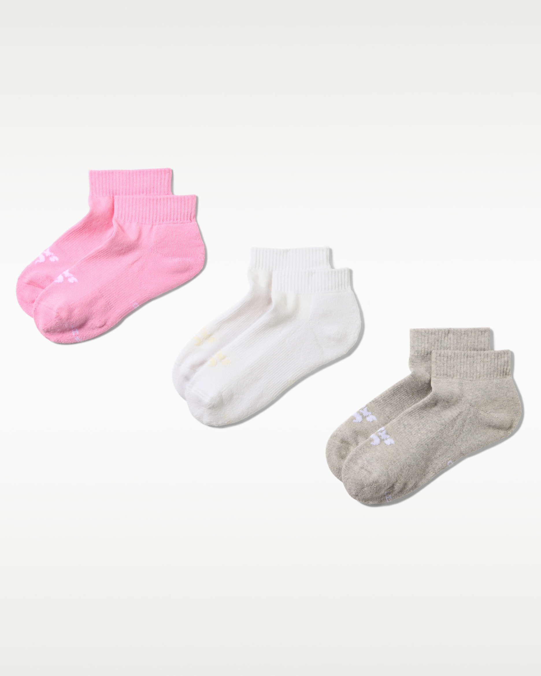 NikeSKIMS Women's Dri-FIT Ankle Socks (3 Pairs) - Multi-Colour