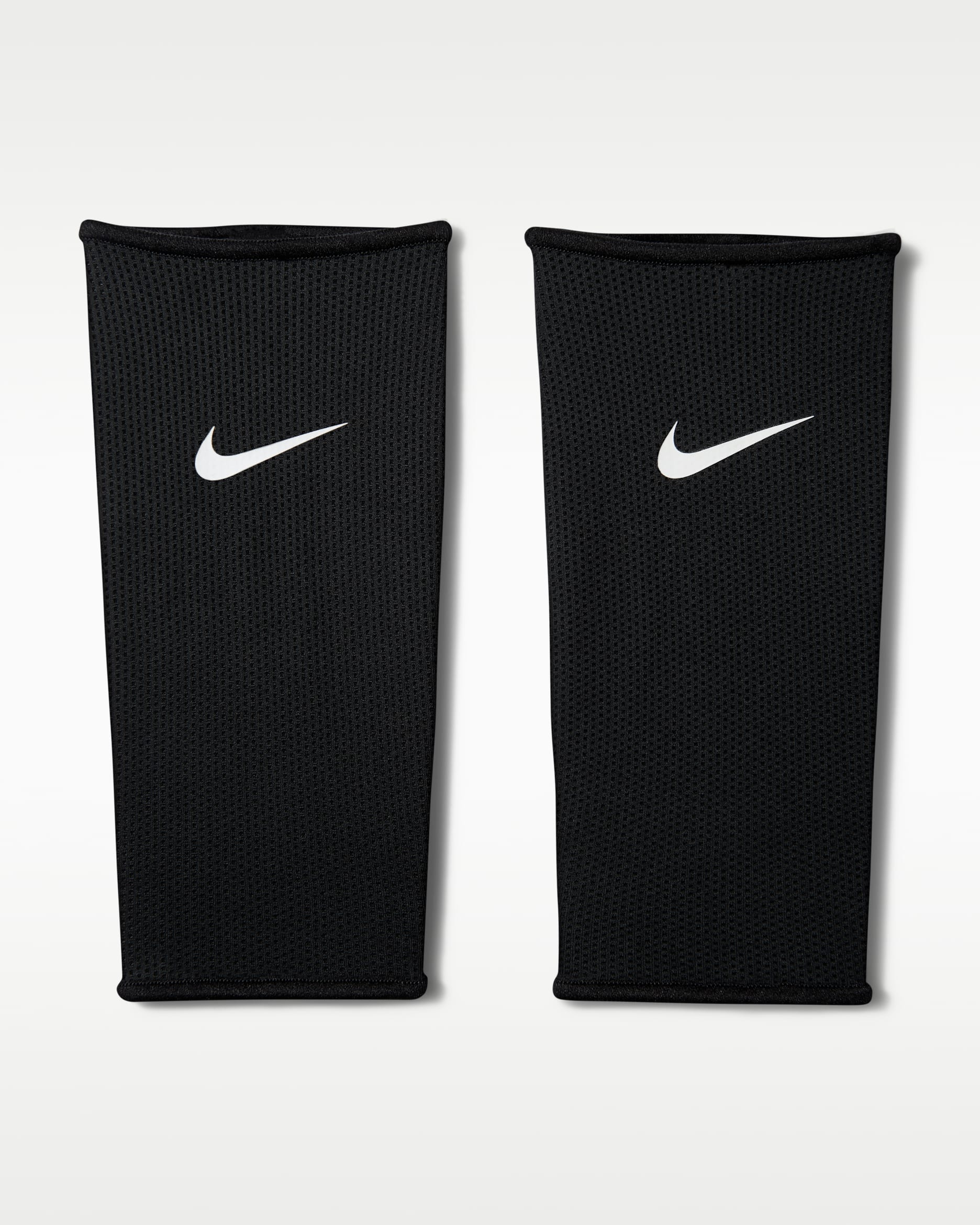 Nike Guard Lock 足球護脛套 (1 雙) - 黑色/白色/白色