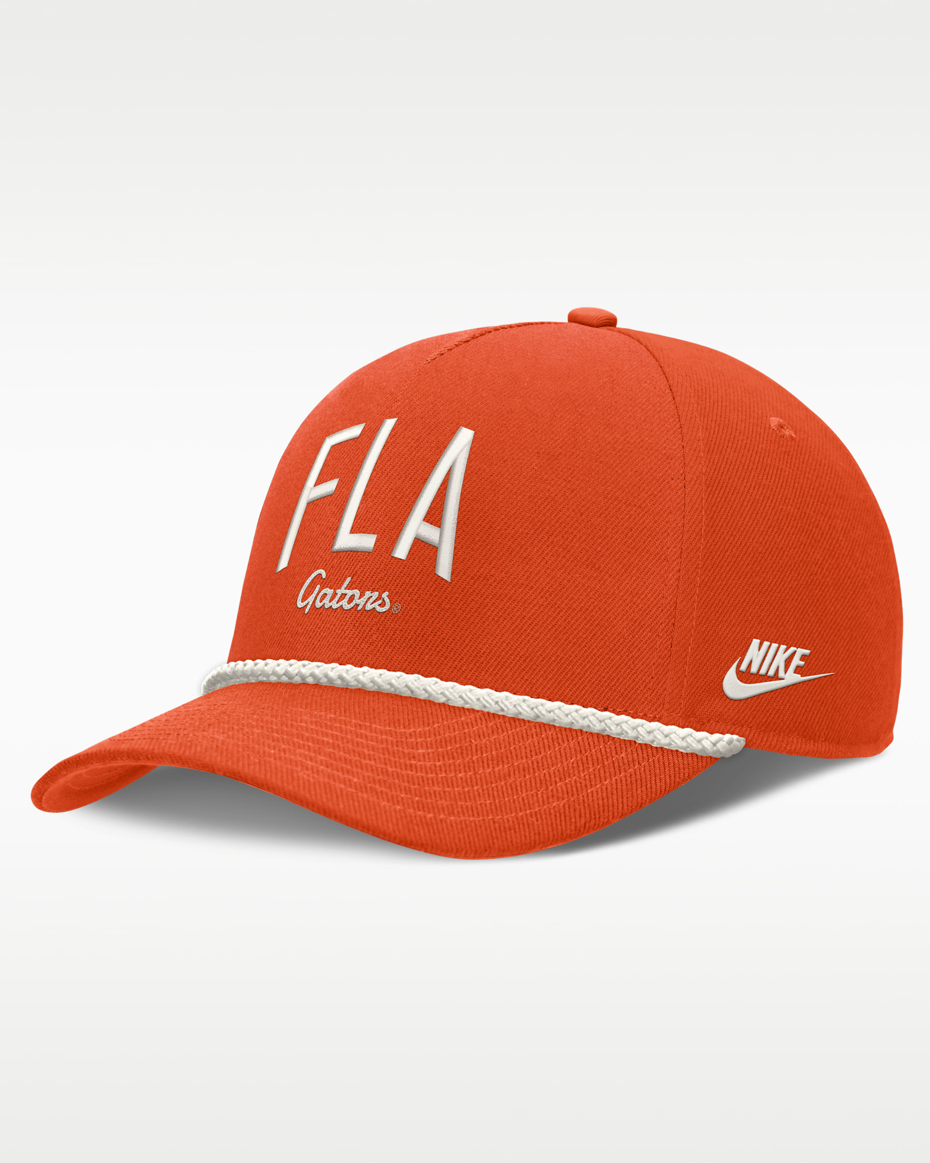 Florida Legacy Letter Rise Men's Nike Dri-FIT College A-Frame Adjustable Hat - Orange