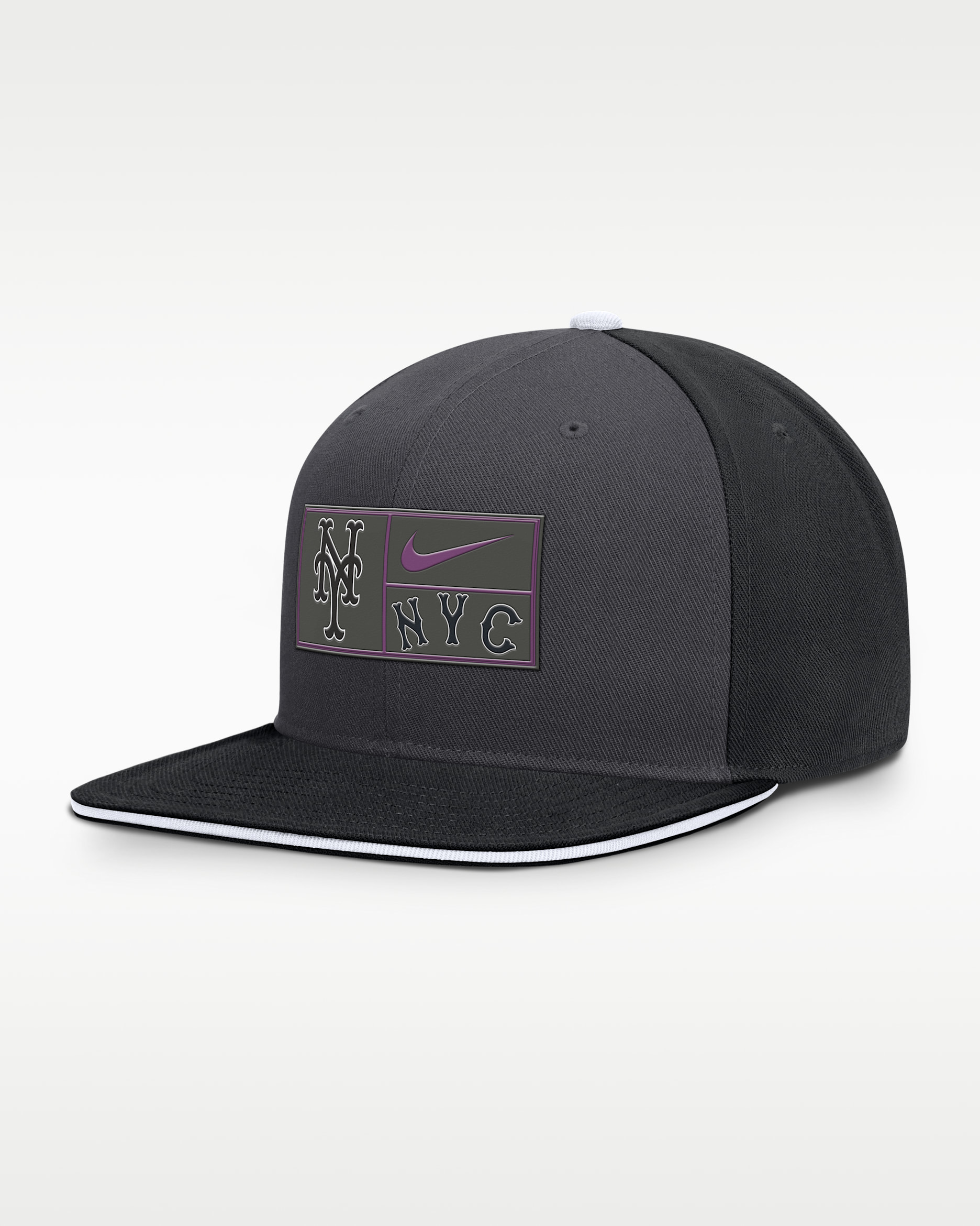 Gorra Nike de la MLB Club New York Mets - Antracita