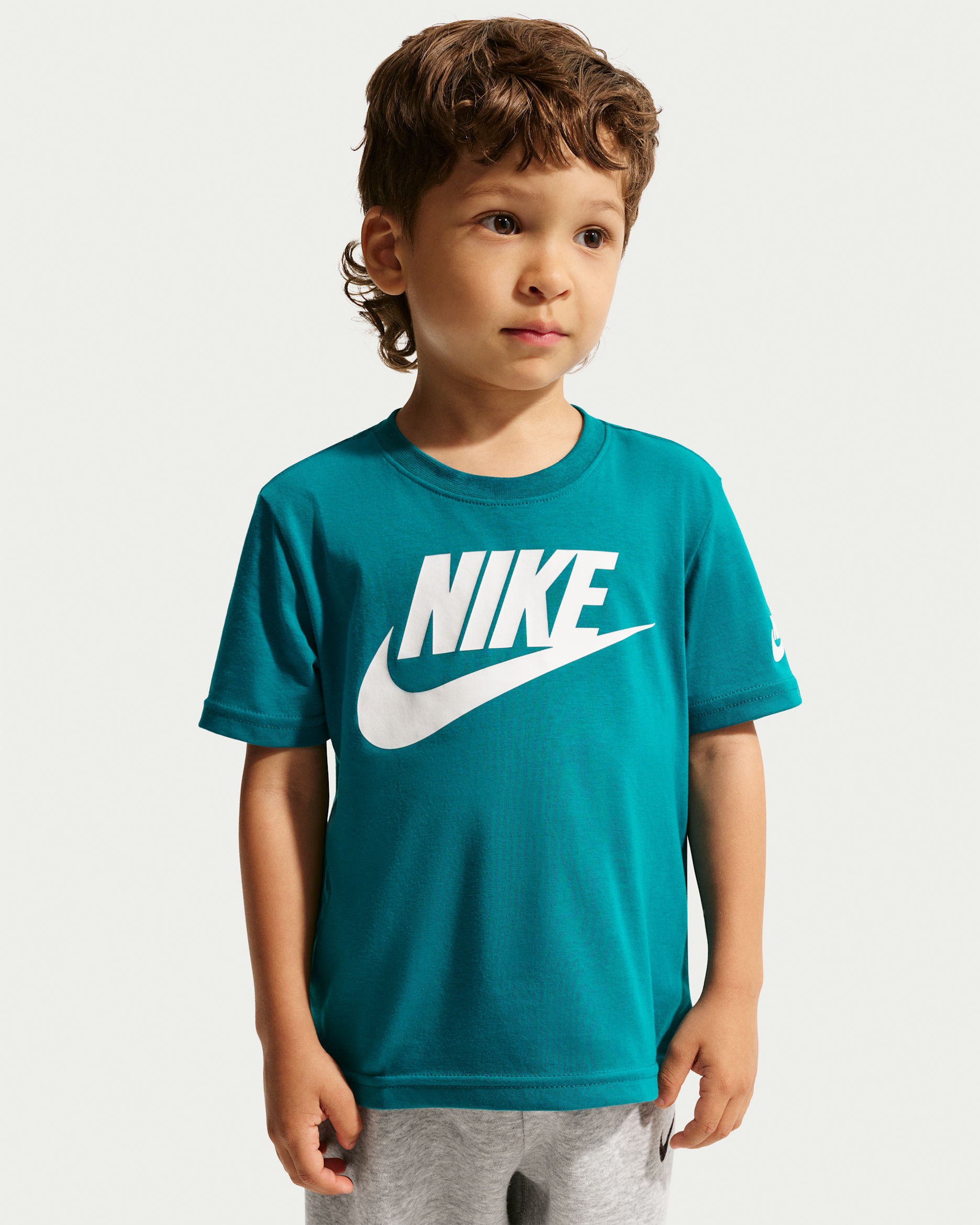Nike Futura Evergreen T-Shirt (jüngere Kinder) - Bright Spruce