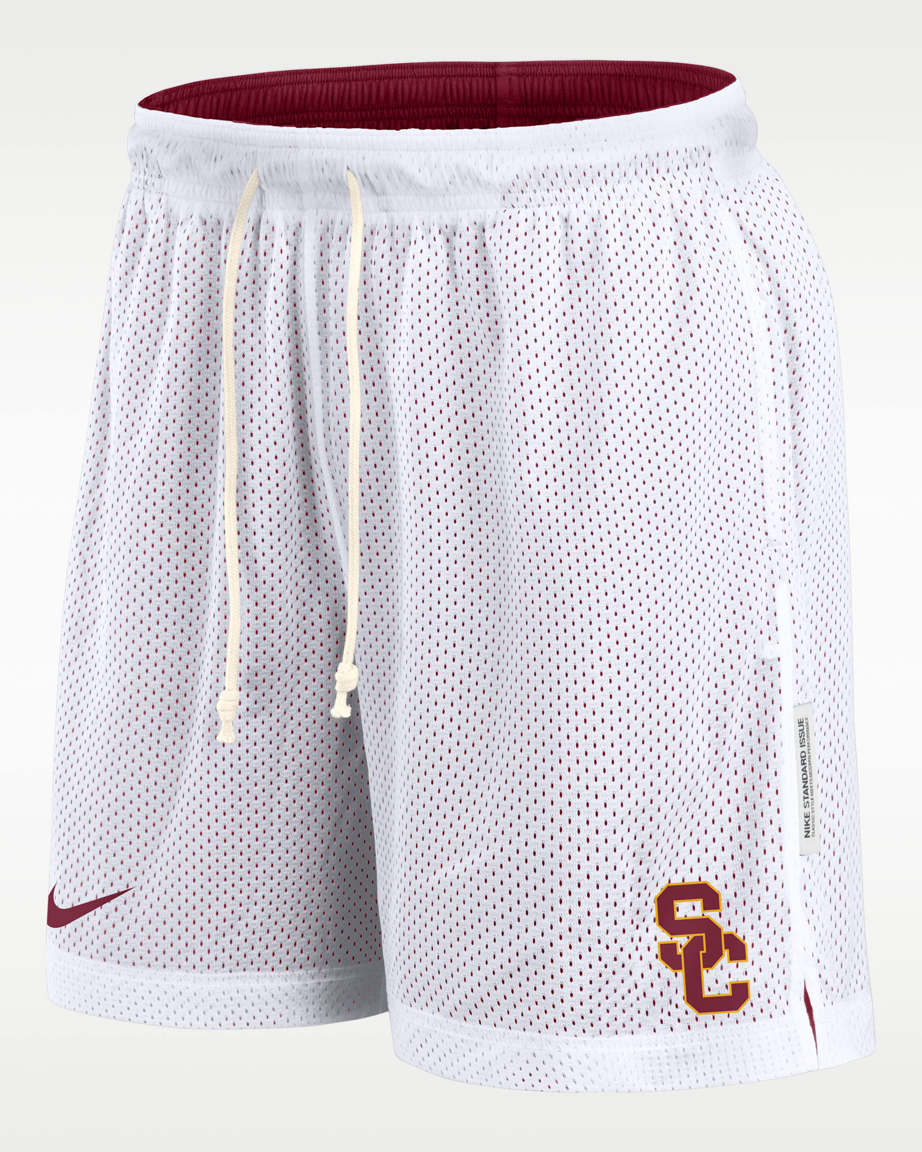 USC Trojans Primetime Reversible Men's Nike Dri-FIT College Shorts - White