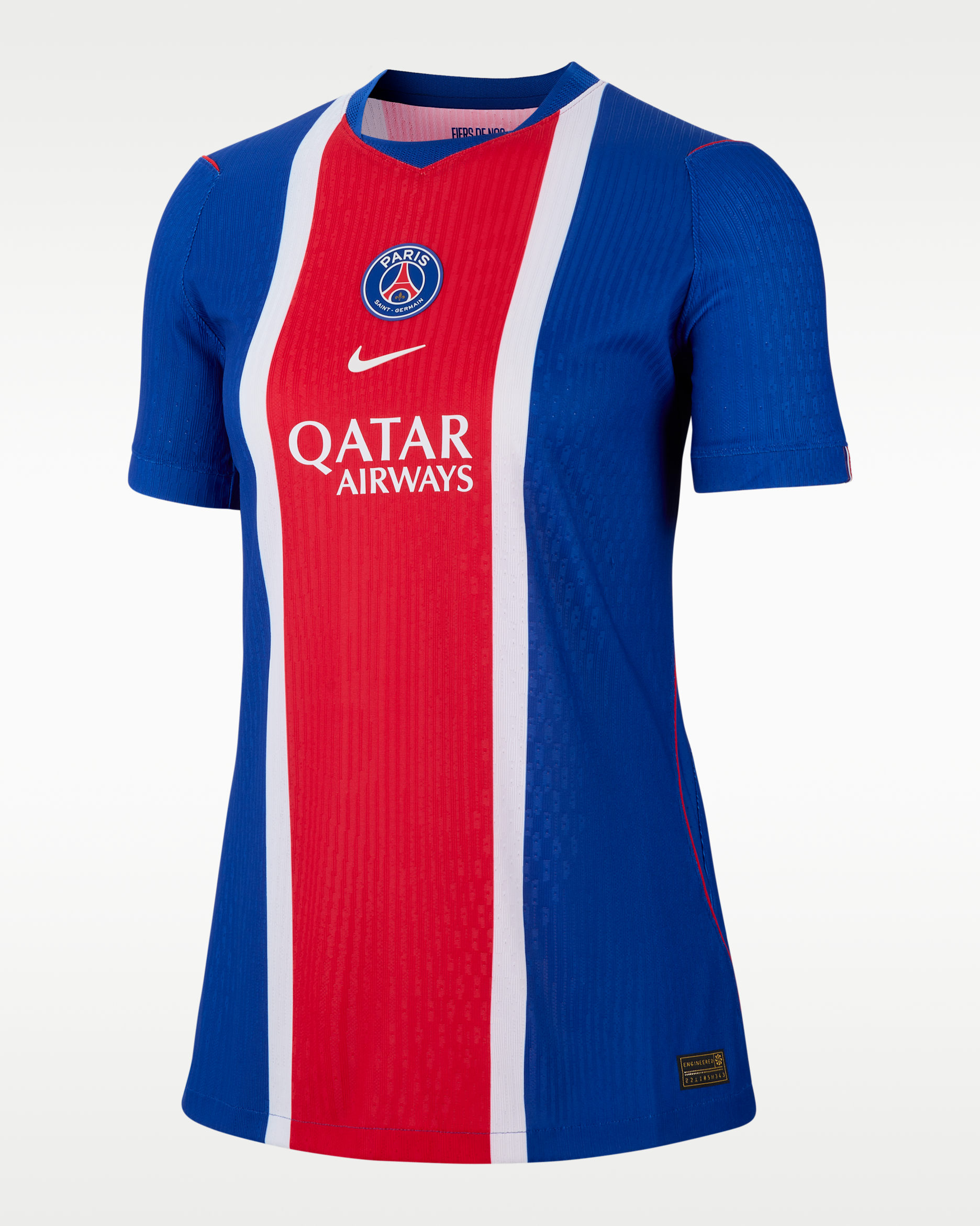 Paris Saint-Germain 2026/27 Match Home Women's Nike Aero-FIT Football Authentic Shirt - Old Royal/White/University Red/White