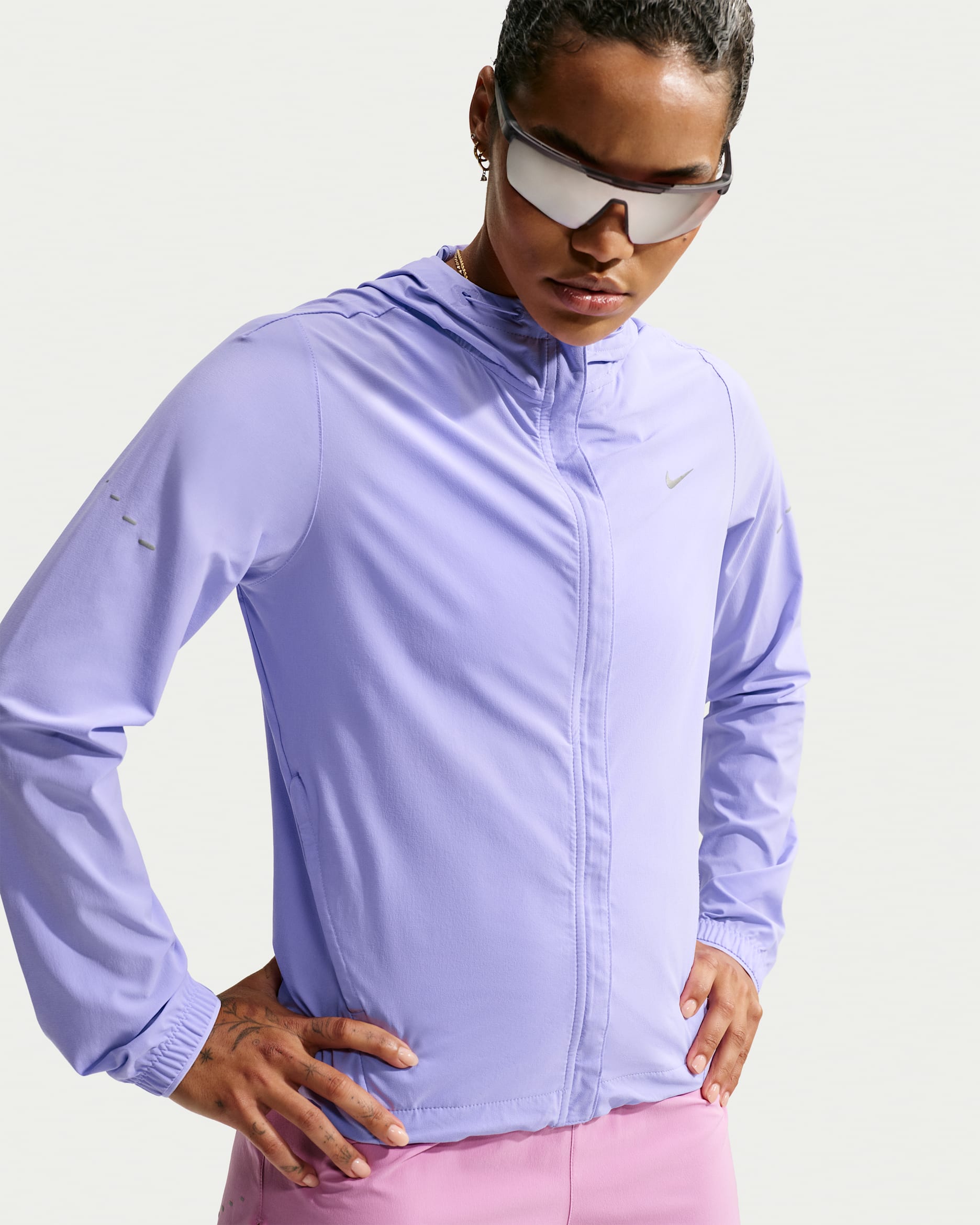Nike Swift Women's Repel Packable Running Jacket - Purple Pulse