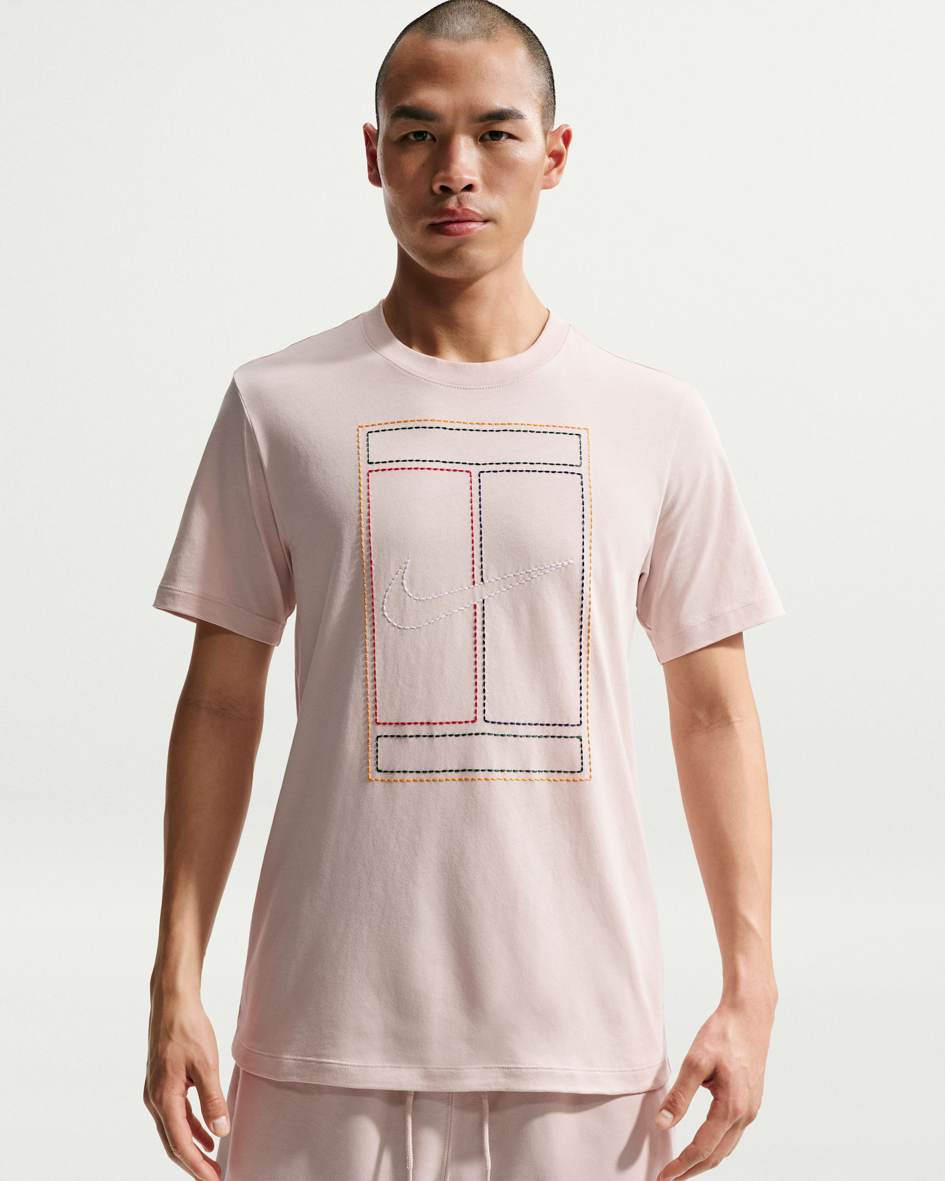 나이키코트 헤리티지 남성 티셔츠 - 실트 레드