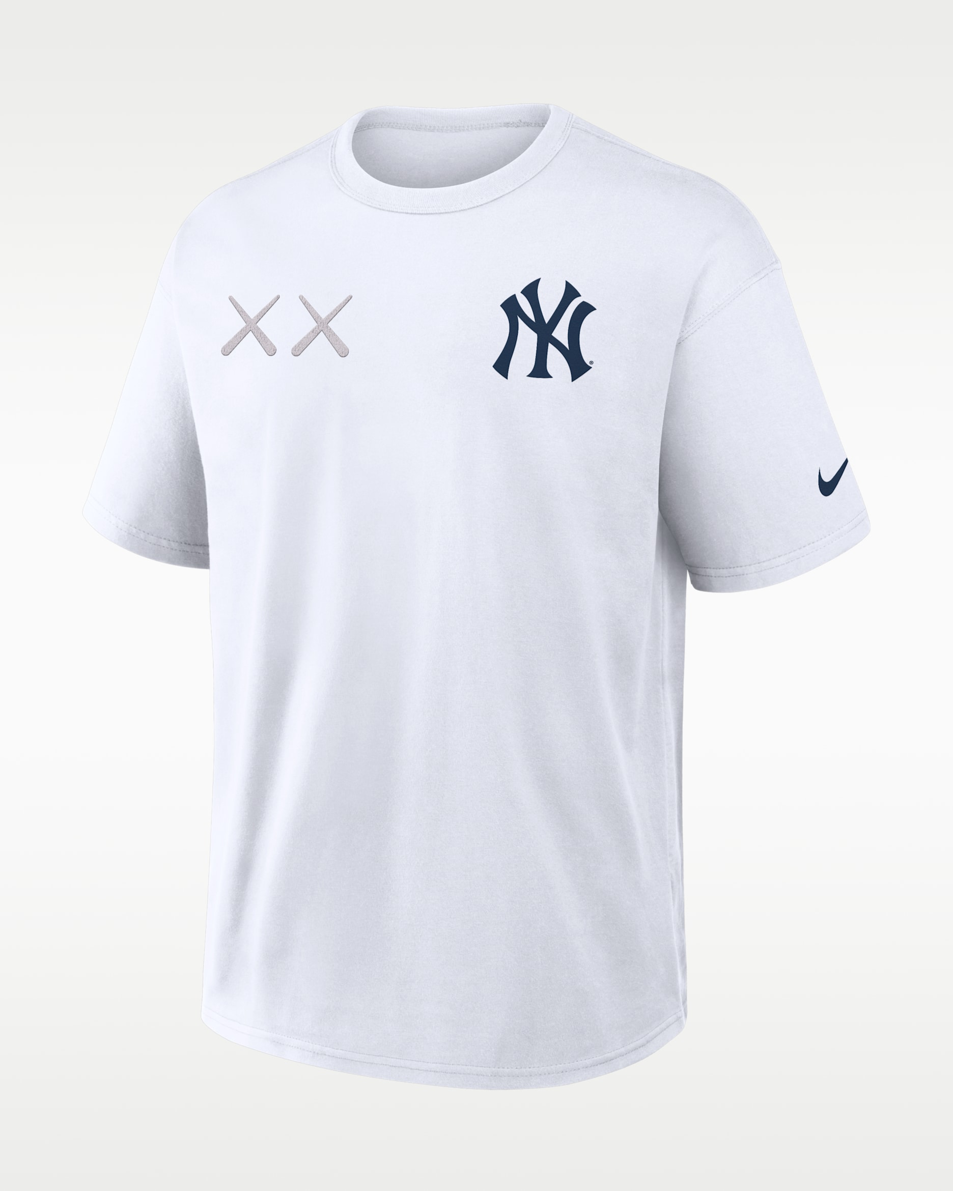 New York Yankees Elevated Max90 Men's Nike x KAWS MLB T-Shirt - White