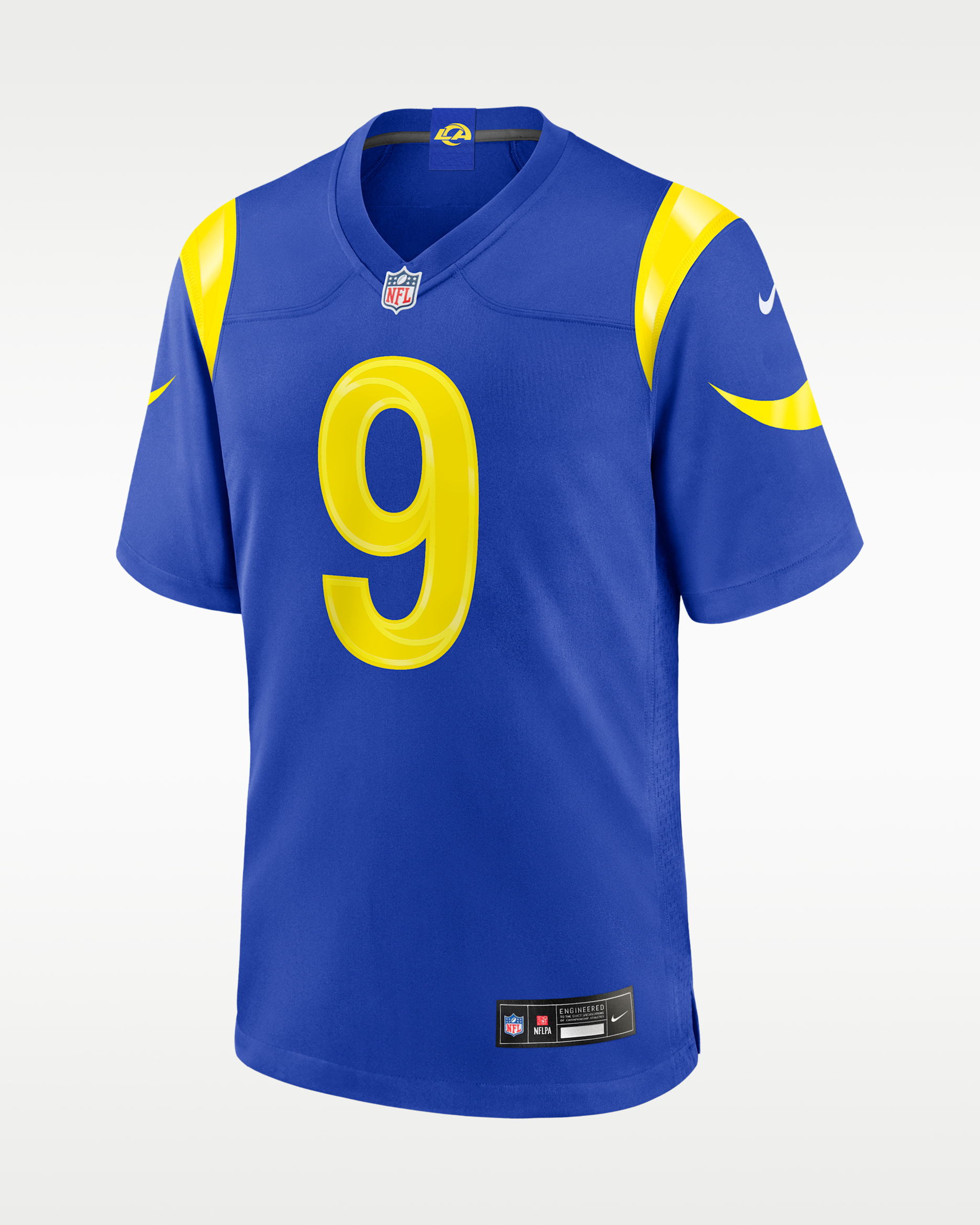 Matthew Stafford Los Angeles Rams Men's Nike NFL Game Shirt - Hyper Royal