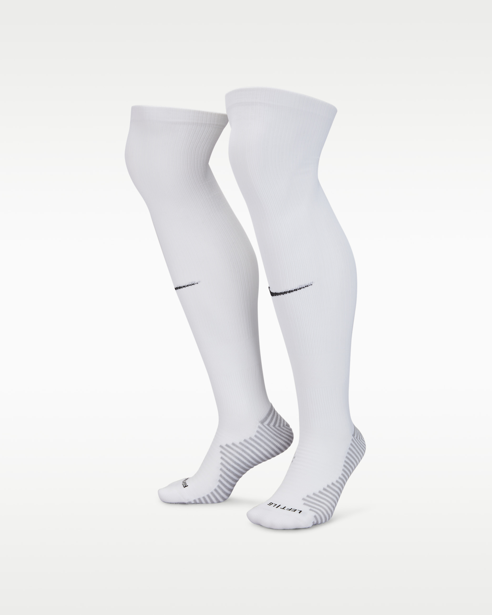 Nike Dri-FIT Strike Knee-High Football Socks - White/Black
