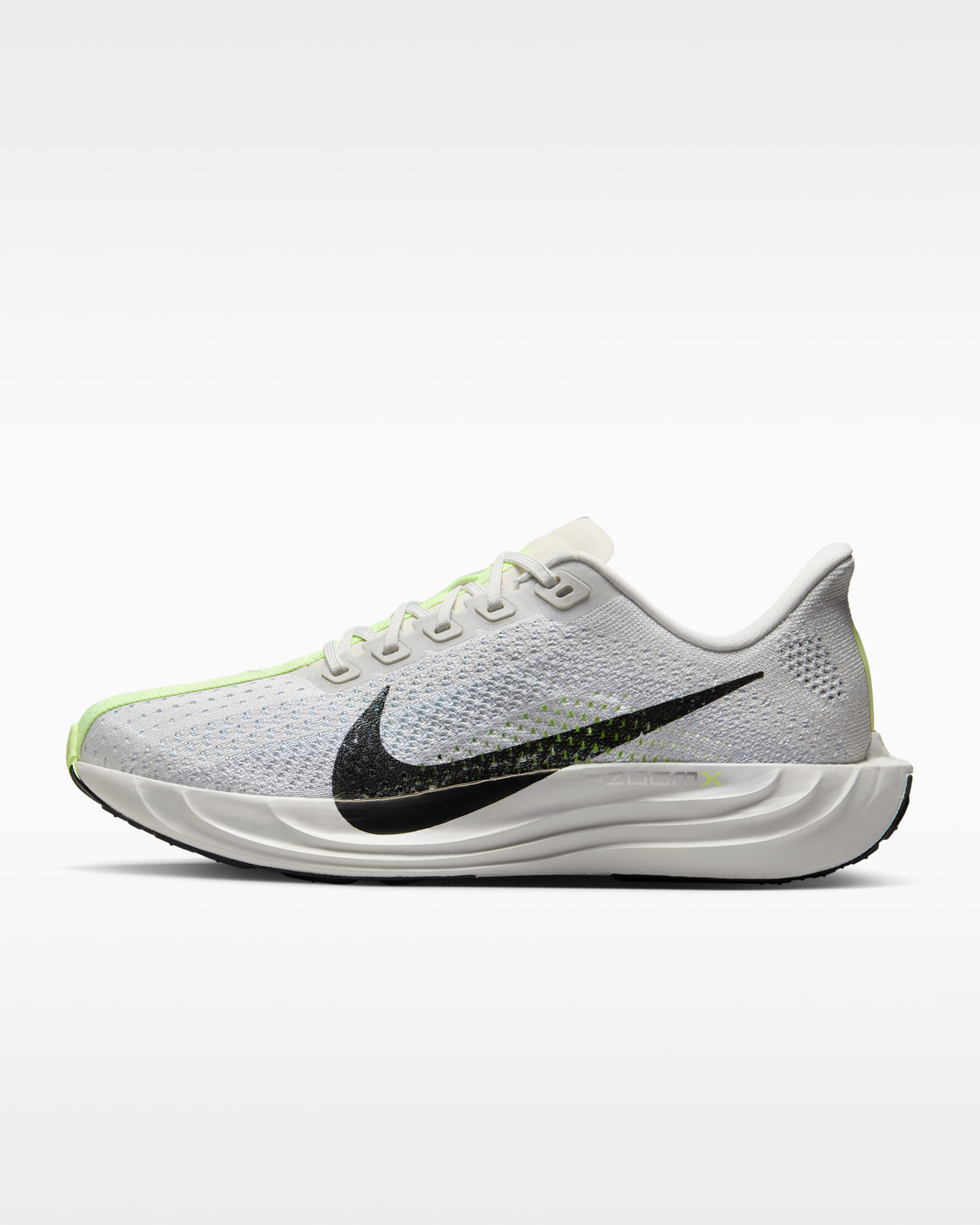 Nike Pegasus Plus Women's Road Running Shoes - Platinum Tint/Pure Platinum/Barely Volt/Black