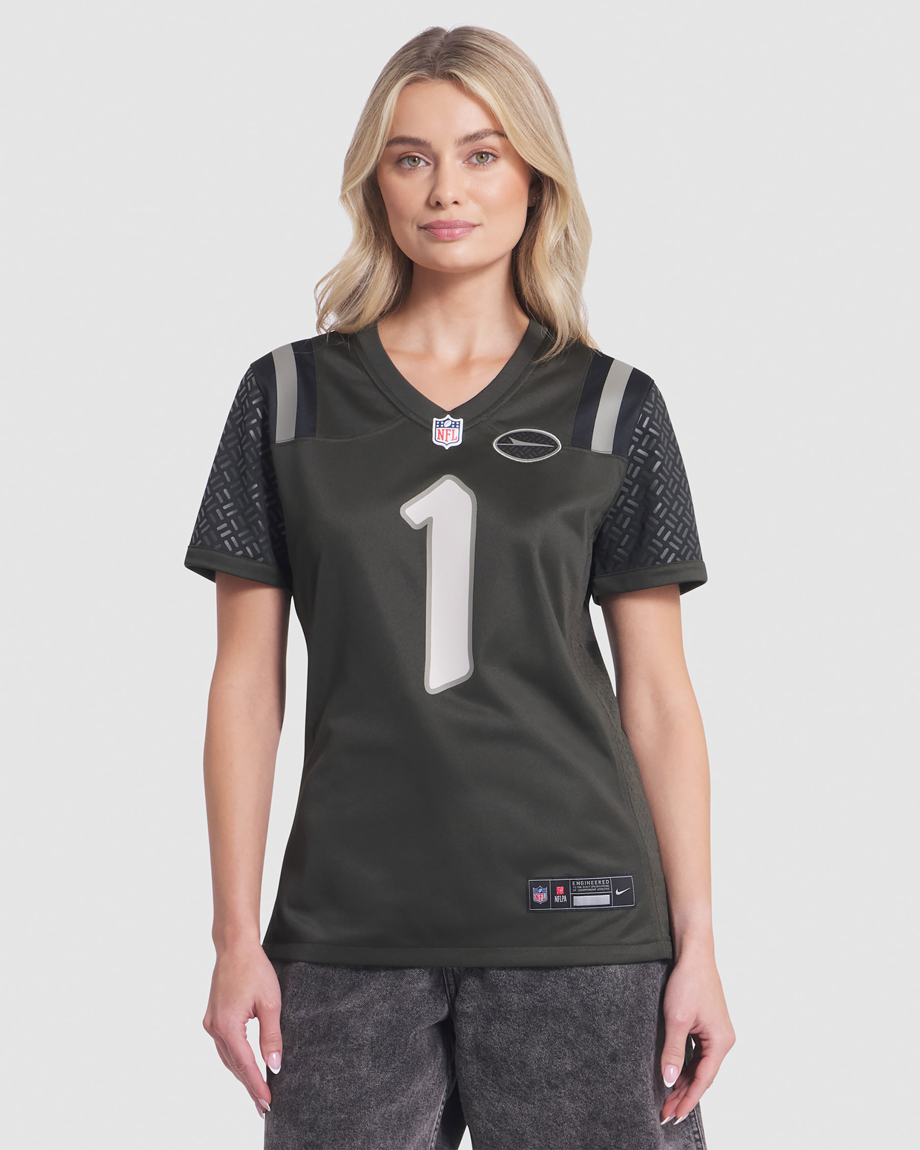 Jersey Nike de la NFL Game para mujer Sauce Gardner New York Jets Rivalries Collection - Verde