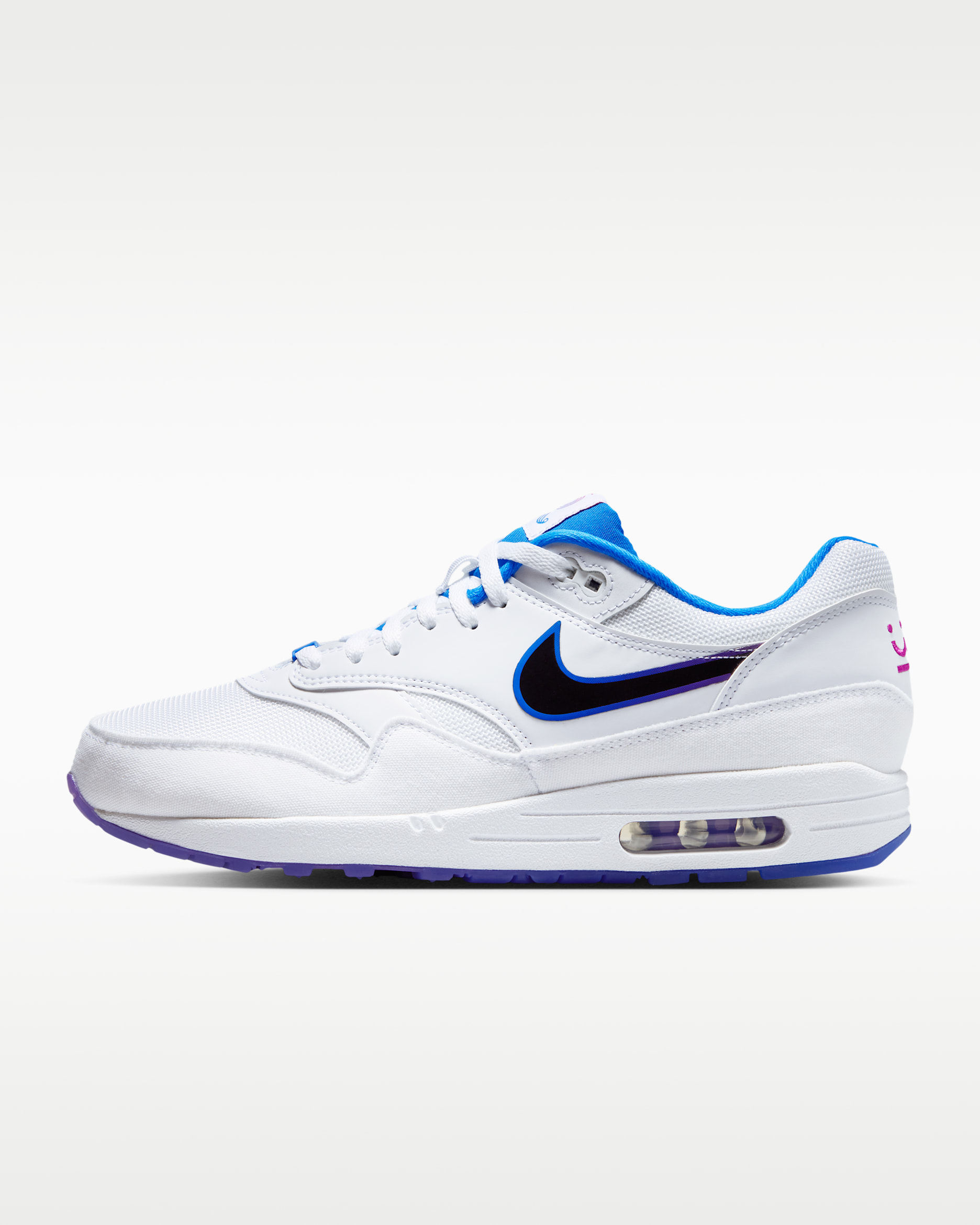 Air Max 1 "Royals" Men's Shoes - White/Soar/Vivid Grape