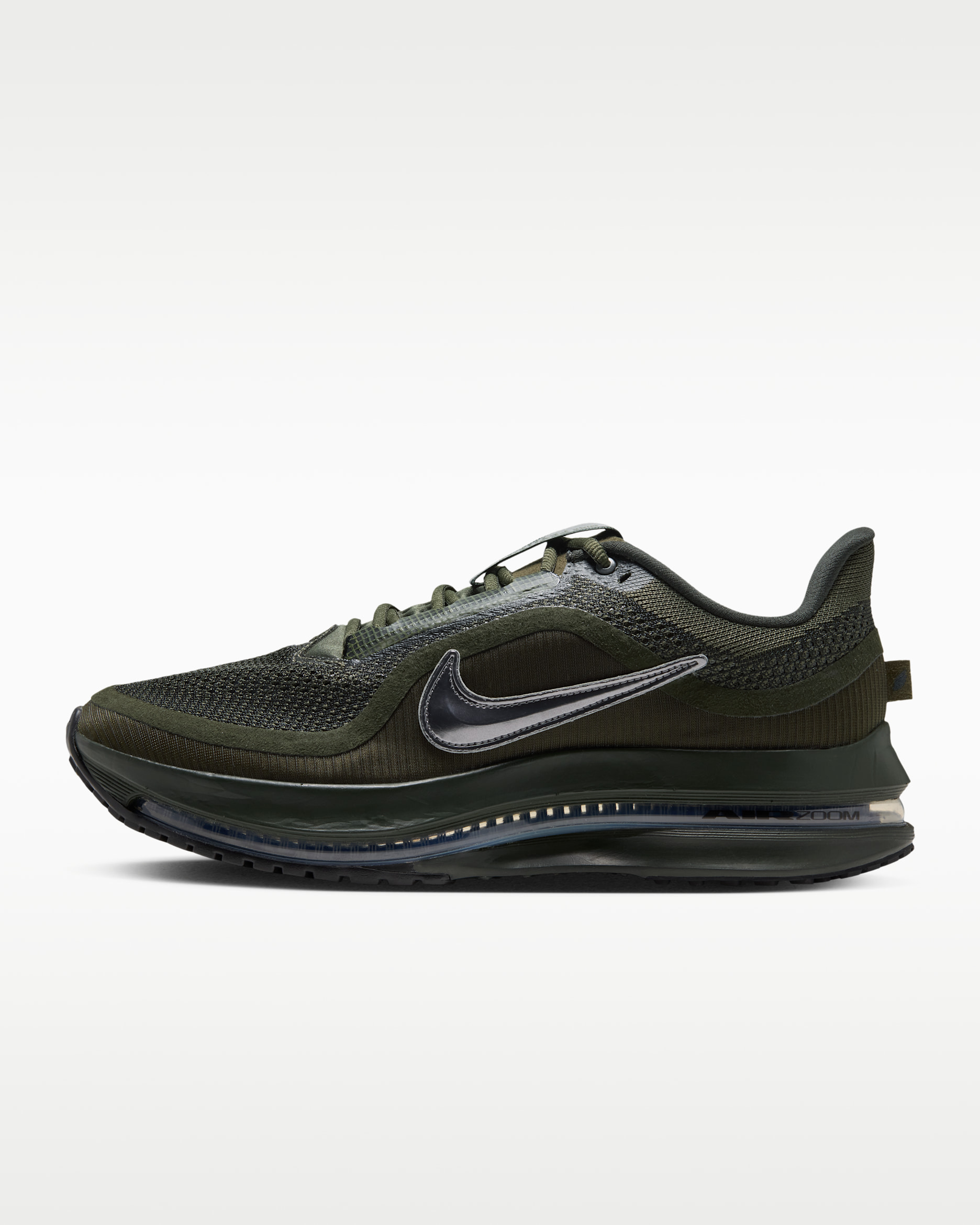 Nike Pegasus Premium  Men's Road Running Shoes - Cargo Khaki/Sequoia/Black/Metallic Dark Grey