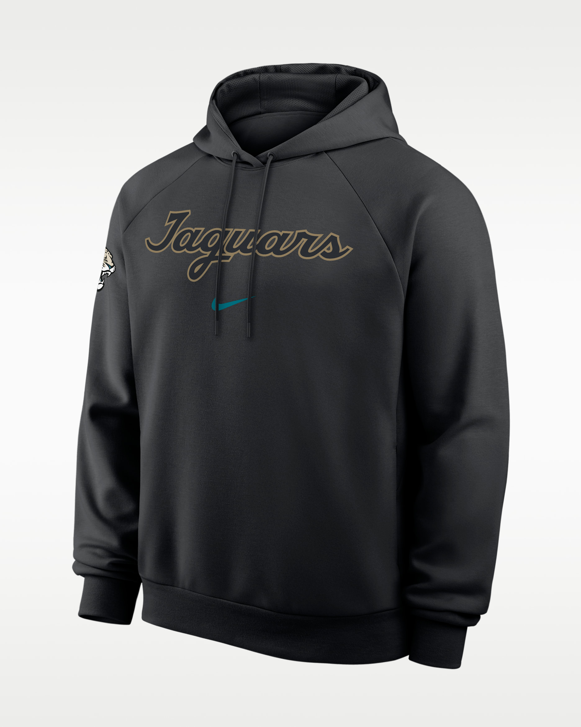 Jacksonville Jaguars Rivalries Collection Primary Men's Nike Dri-FIT NFL Pullover Hoodie - Black