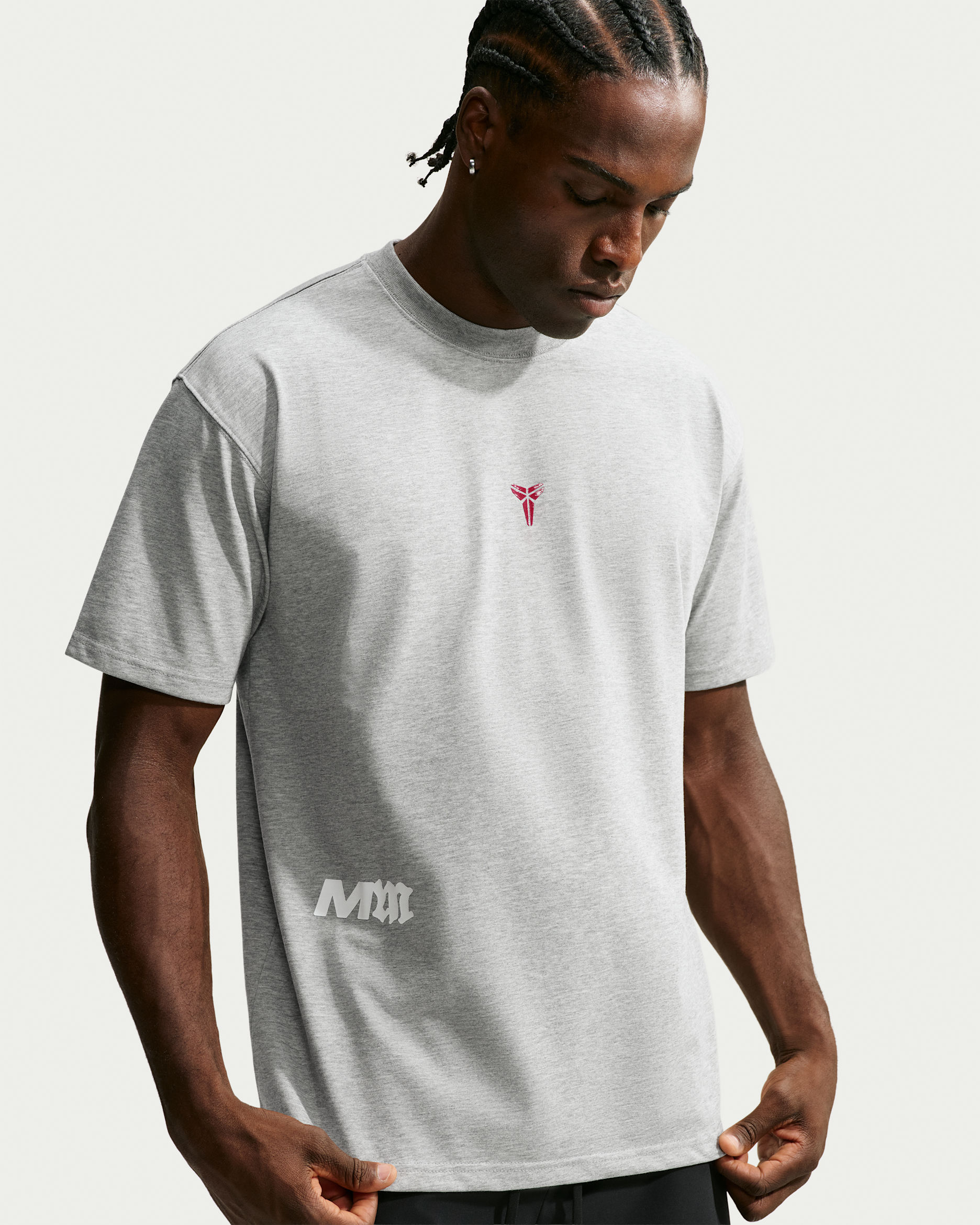 Kobe Men's Nike Dri-FIT Basketball T-Shirt - Dark Grey Heather