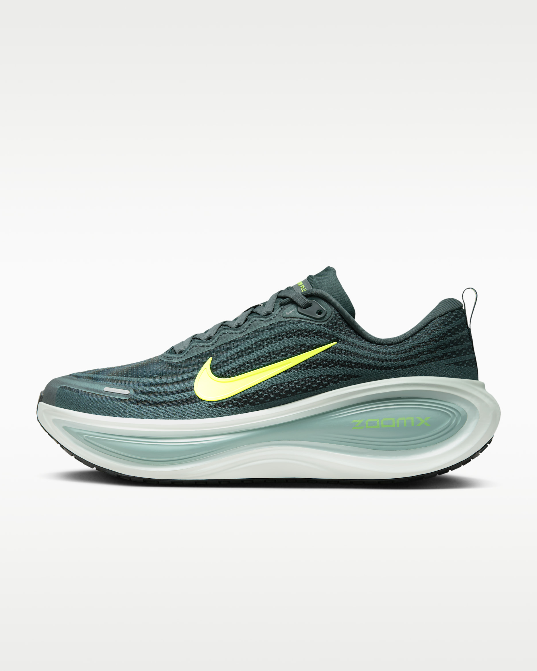 Nike Vomero Plus Men's Road Running Shoes - Seaweed/Cannon/Green Haze/Volt