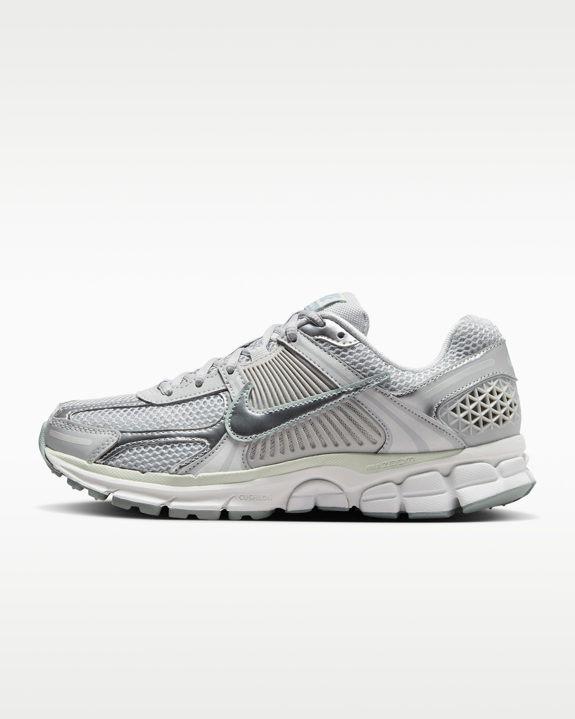나이키 줌 보메로 5 반사 디자인 액센트 여성 신발 - 그레이 포그/오프 화이트/스프루스 아우라/그레이 포그